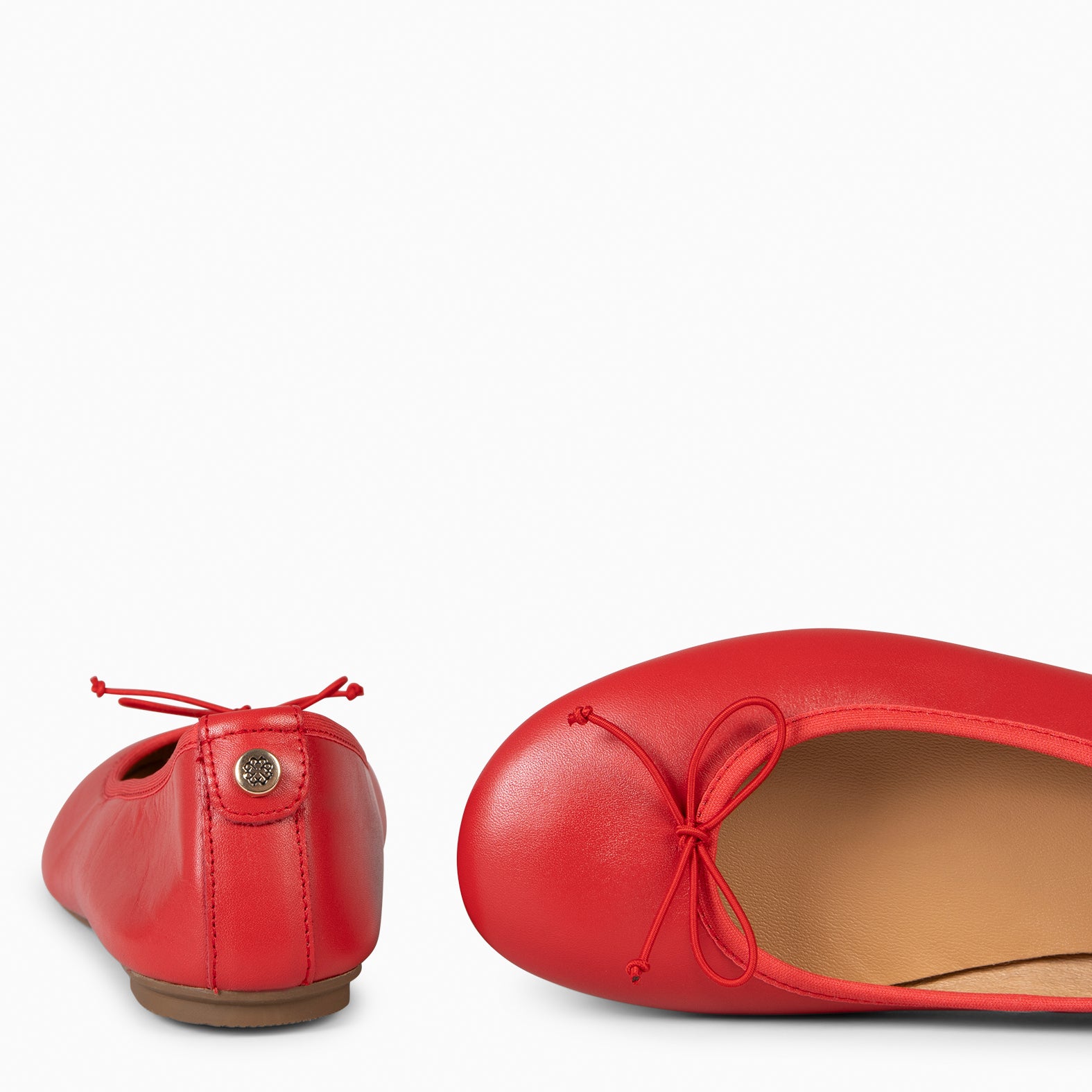 CAMPANILLA- BAILARINA ESTILO BAREFOOT ROJO