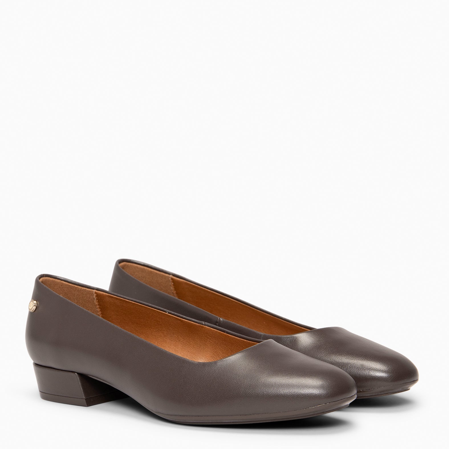 URBAN XS - Zapatos de tacón bajo MARRON