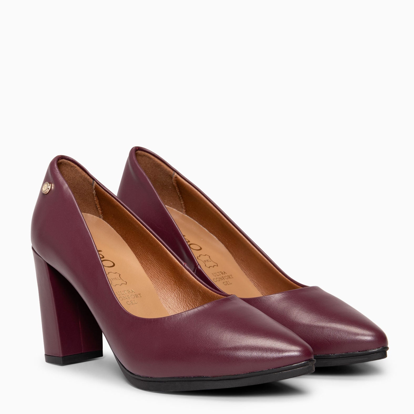 URBAN SALÓN - Zapatos de tacón alto de napa en BURDEOS