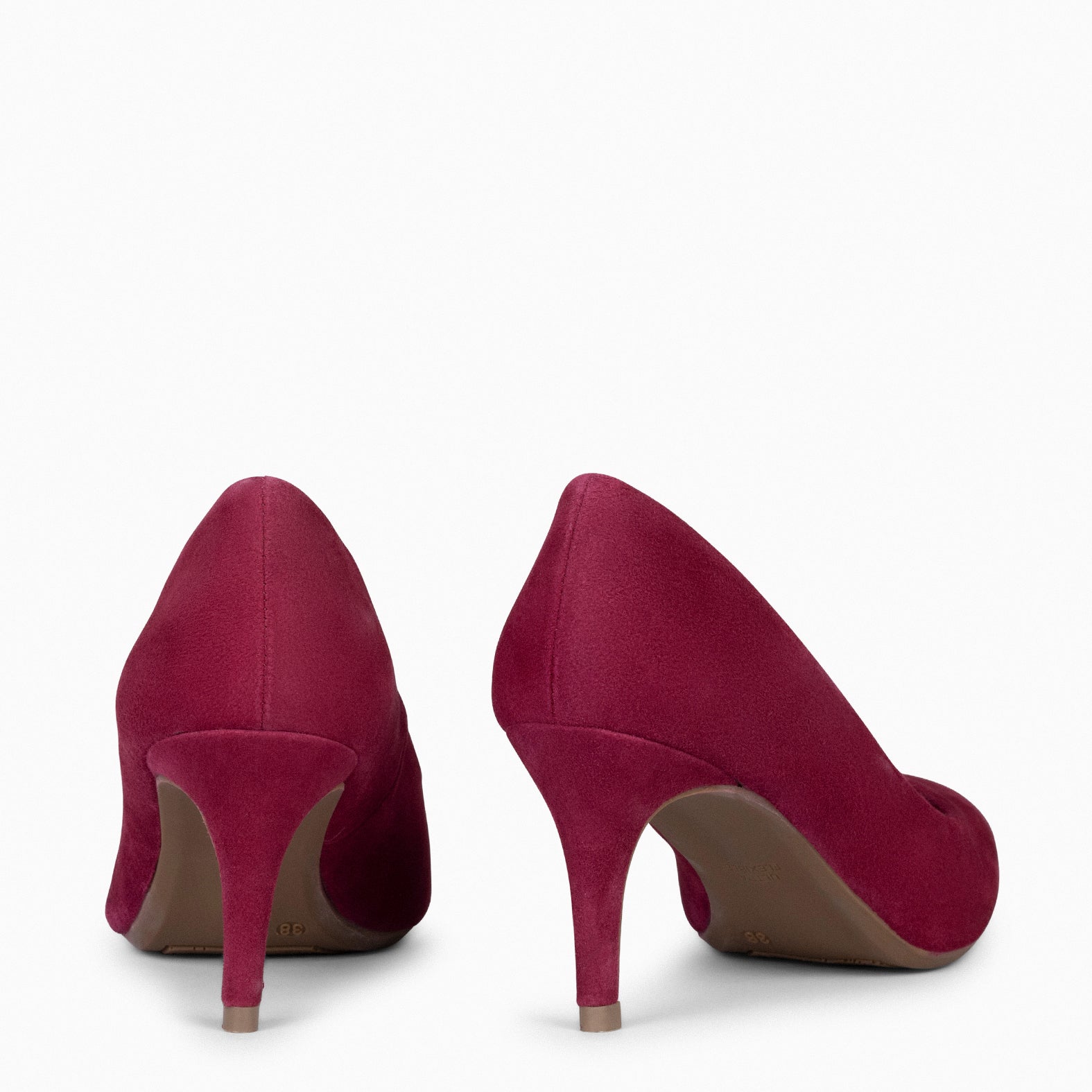 STILETTO - Zapatos de tacón de aguja en GRANATE