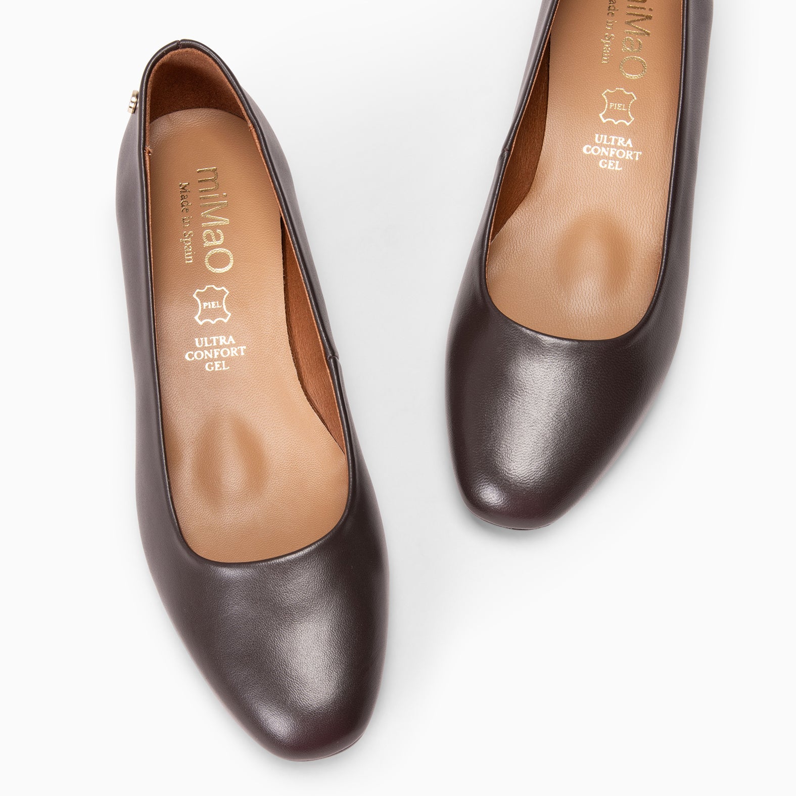 URBAN XS - Zapatos de tacón bajo MARRON