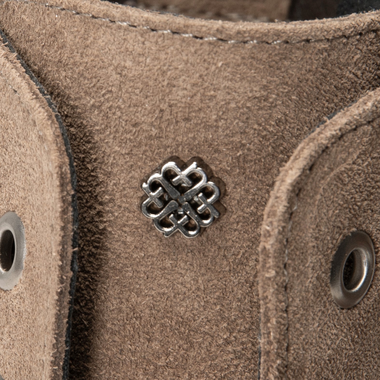 HALEN - Botas militares plataforma track TAUPE