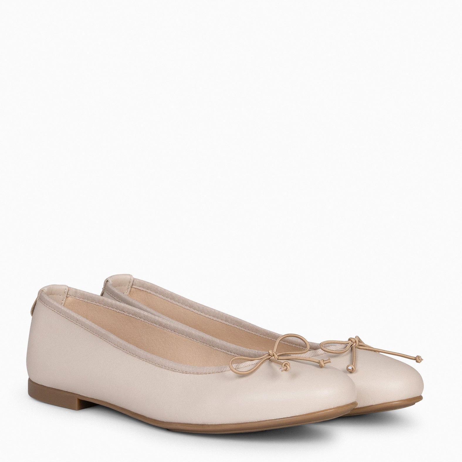 HELENE - Bailarina con lazo BEIGE