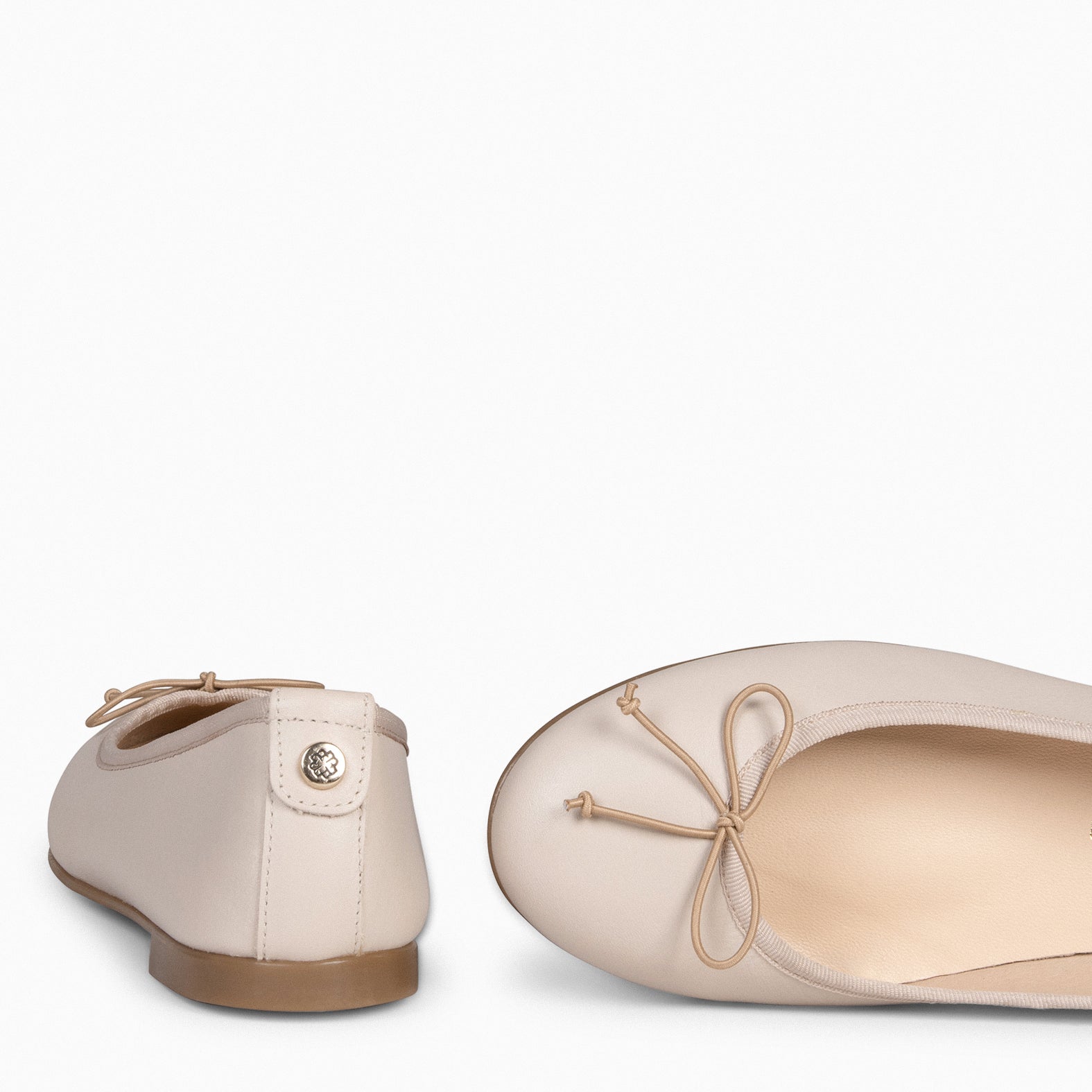 HELENE - Bailarina con lazo BEIGE
