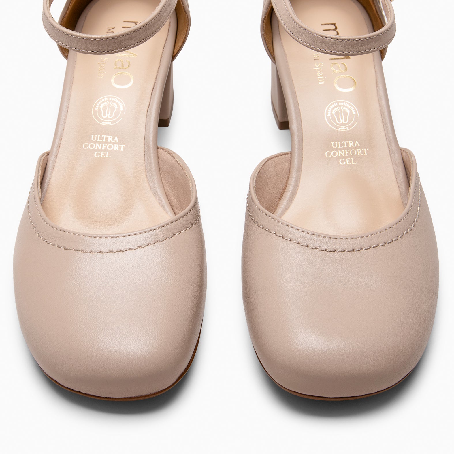 RIO - Zapatos de tacón baresoft BEIGE
