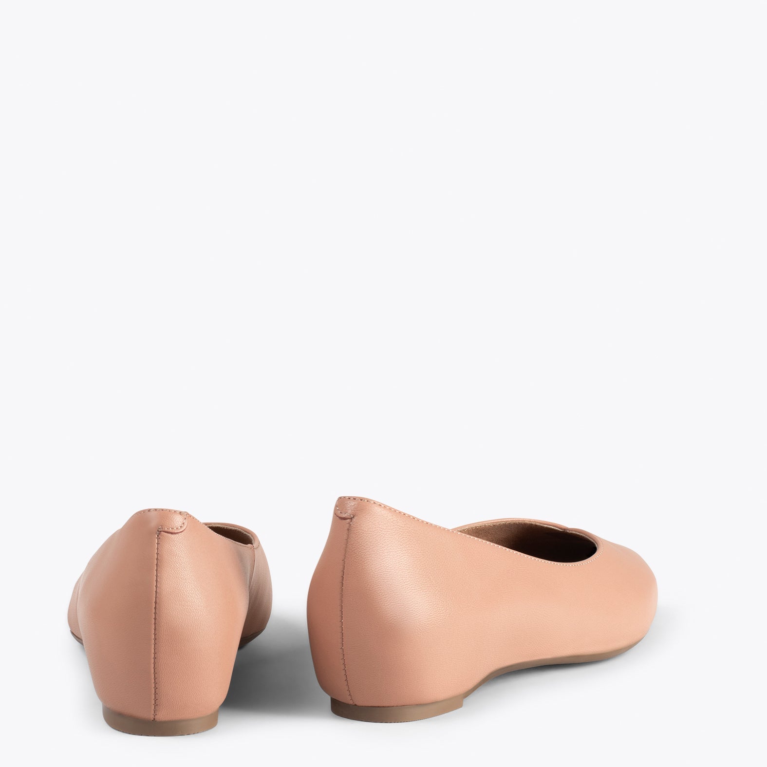 URBAN CUÑA - Zapatos con cuña interna NUDE