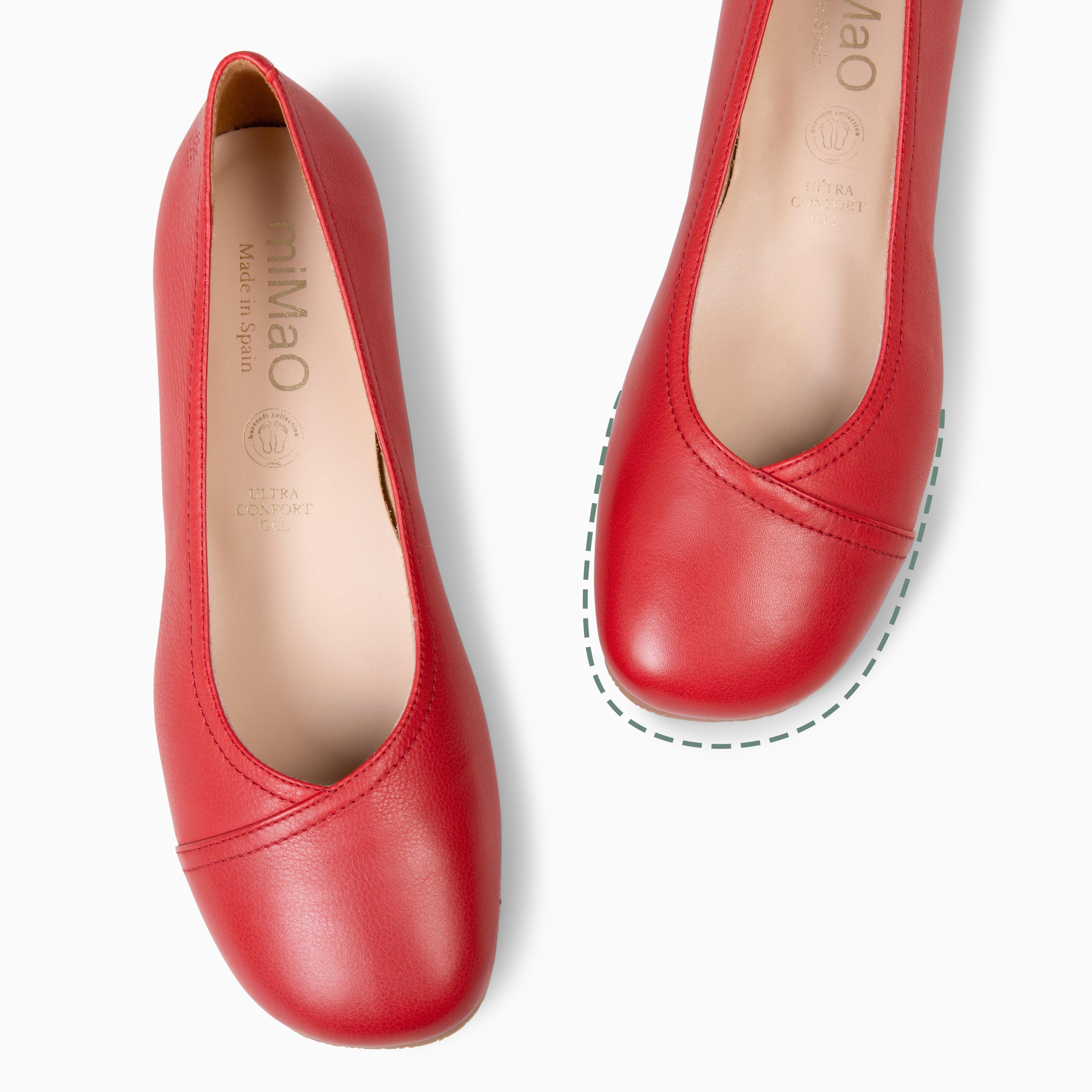 PLUMA - BAILARINA ESTILO BARESOFT ROJO