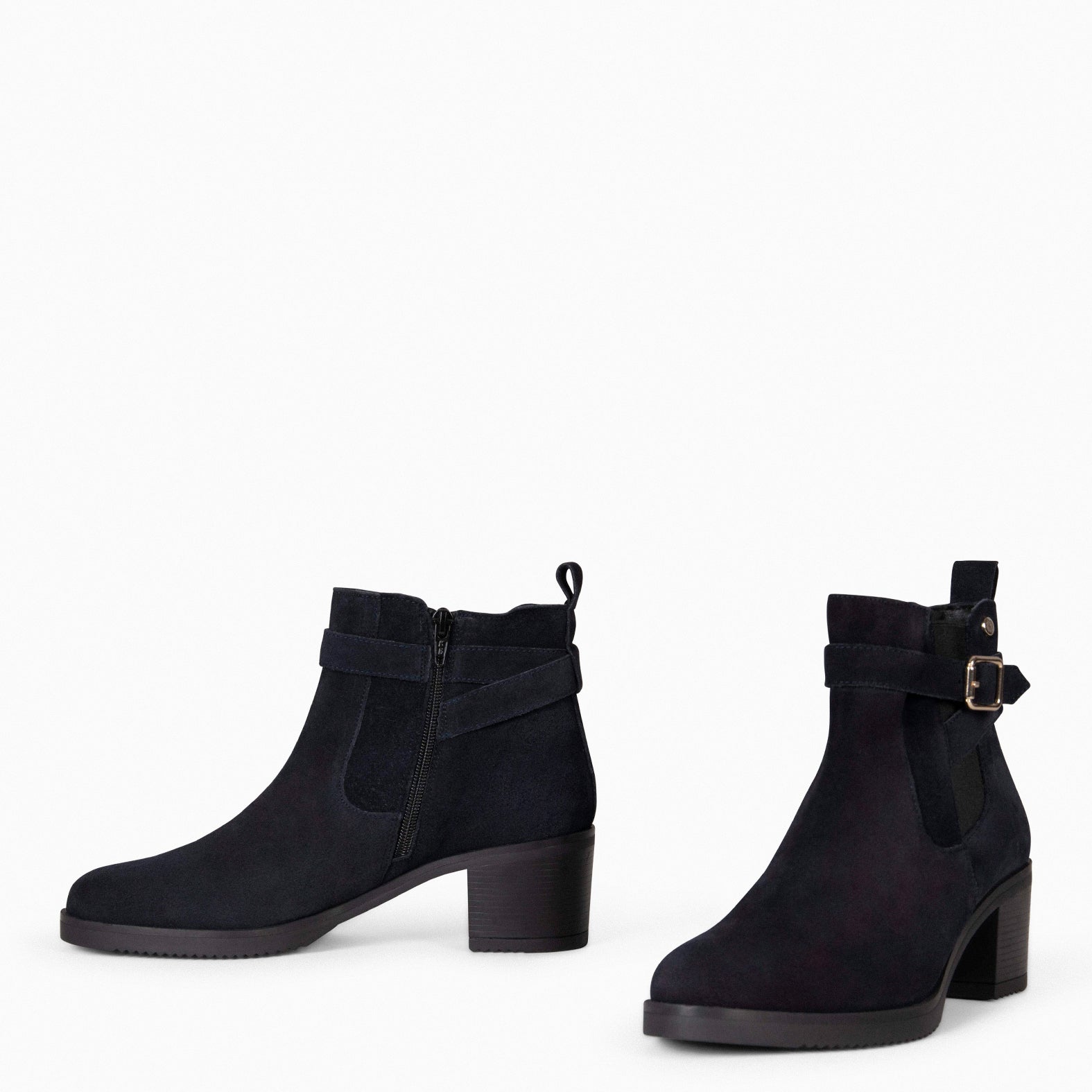LEMY – BOTINES SERRAJE MUJER MARINO