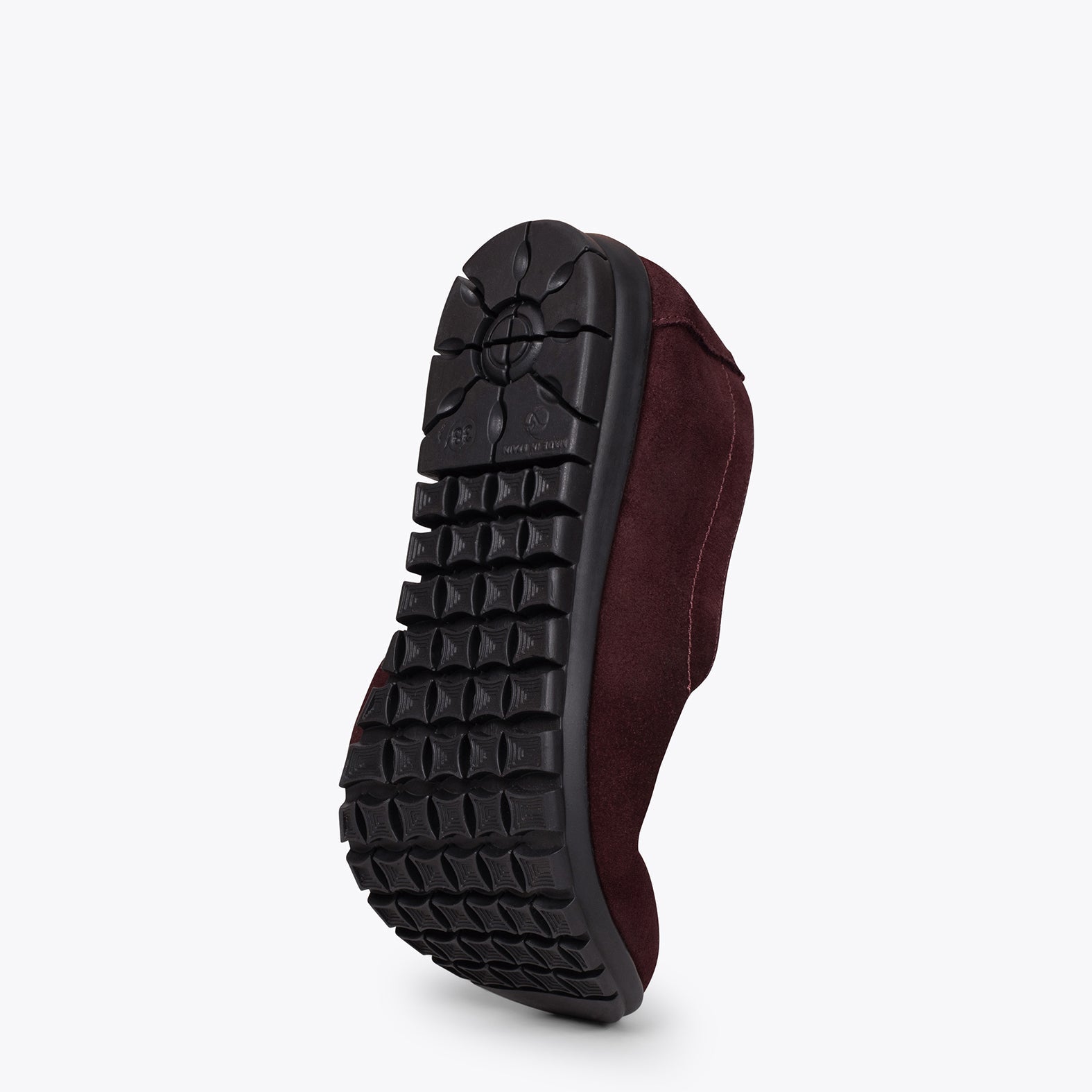 360 Mocasines de mujer con antifaz BURDEOS