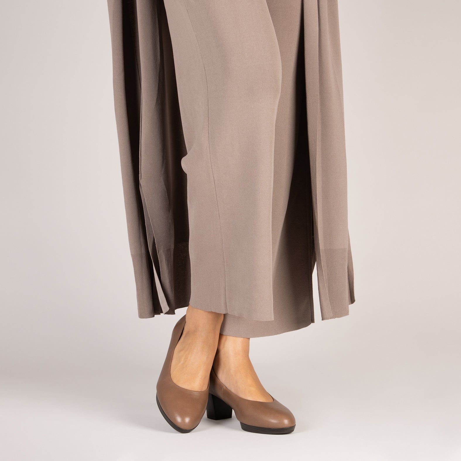 AZAFATA S - Zapatos de tacón bajo con plataforma TAUPE