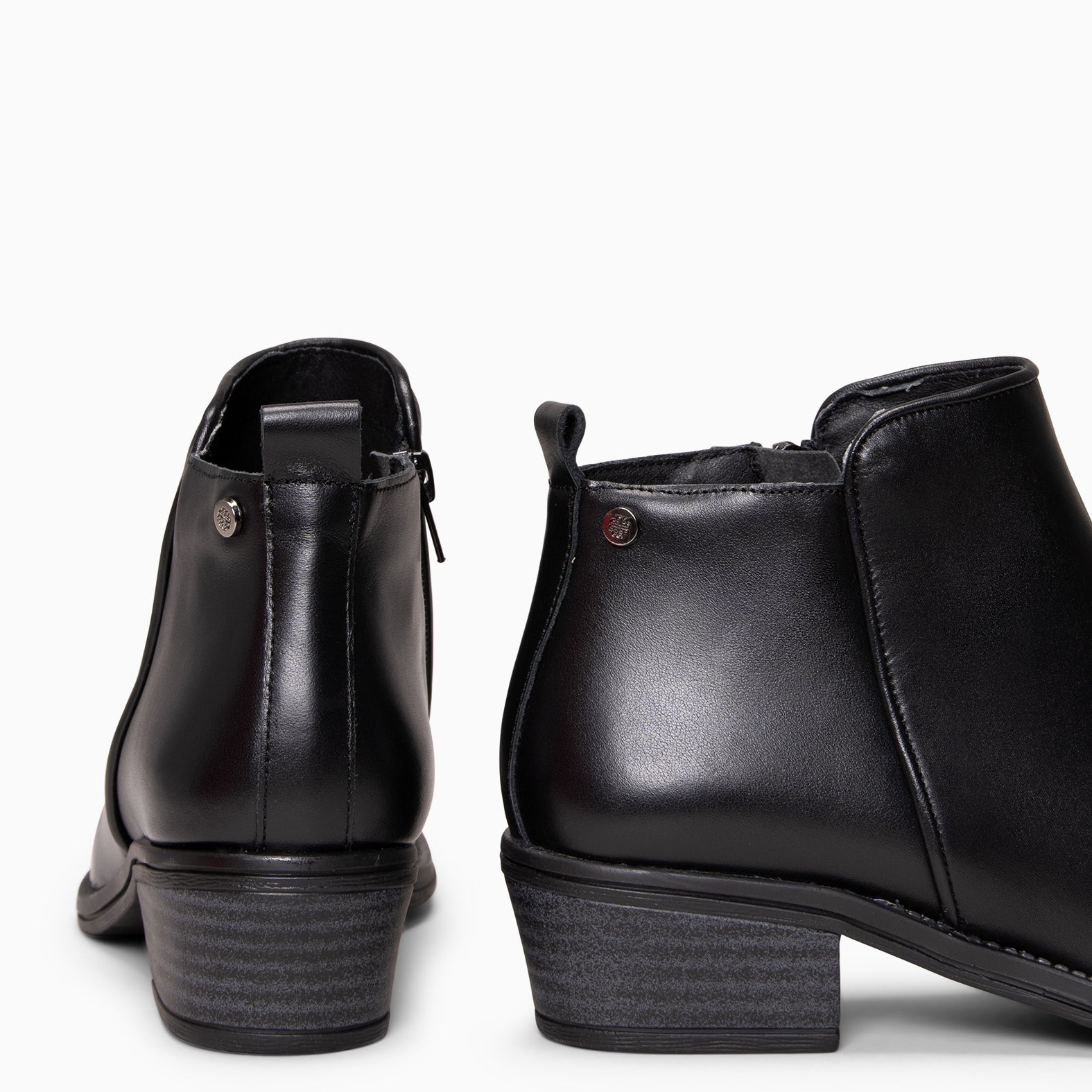BALTIMORE - BOTINES DE CAÑA BAJA NEGRO