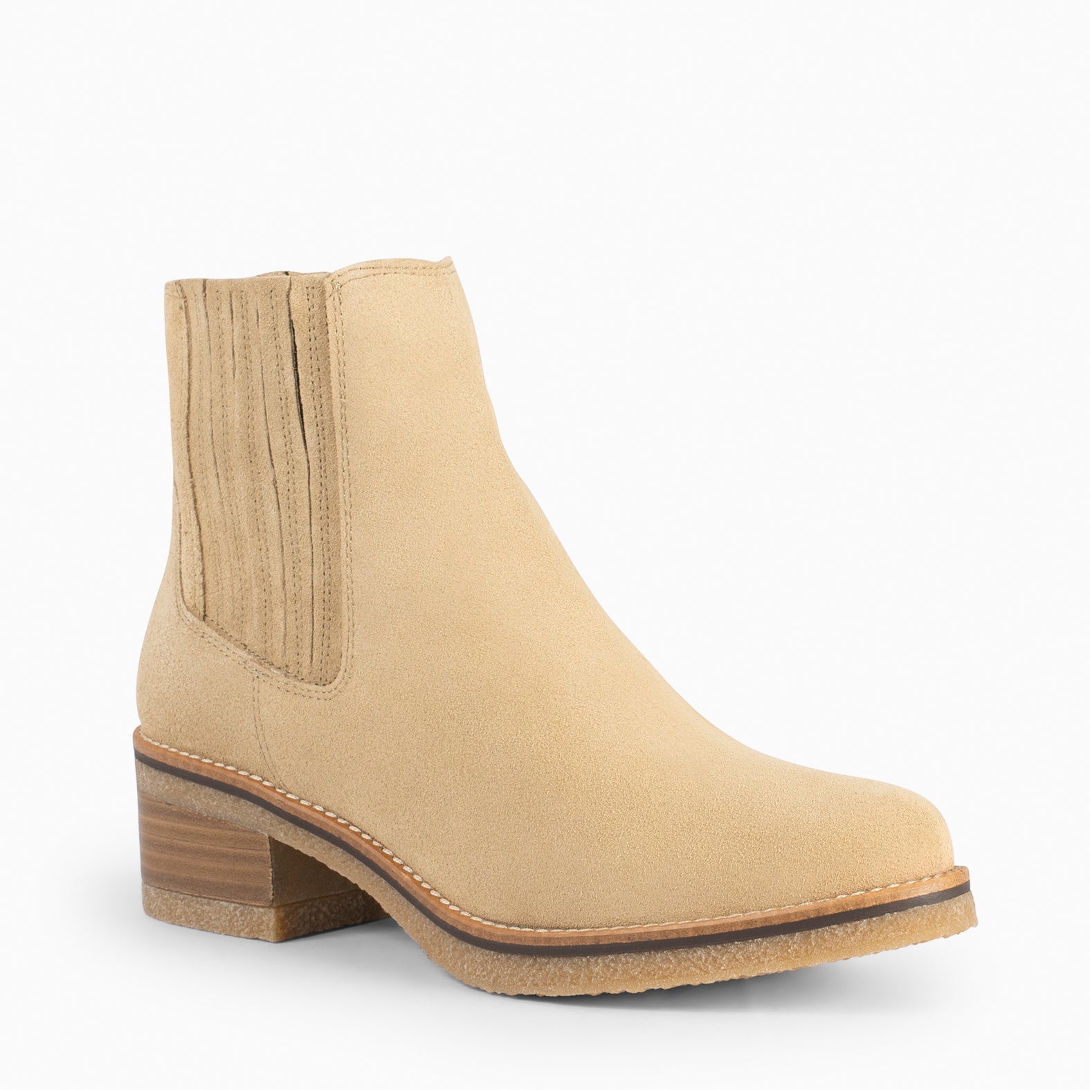 COUNTRY - Botines Camperos para Mujer BEIGE