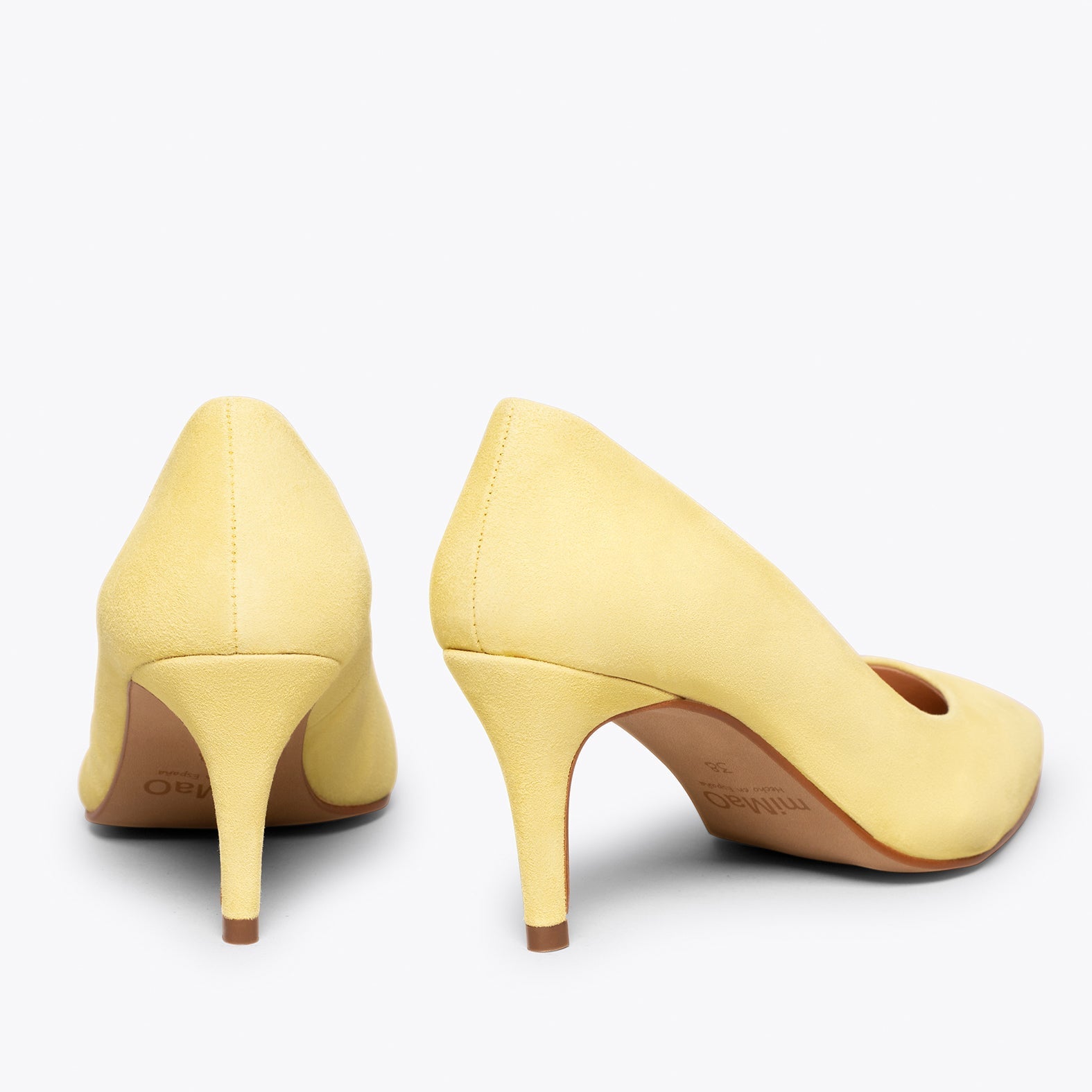 STILETTO Zapato elegante con tacón fino AMARILLO