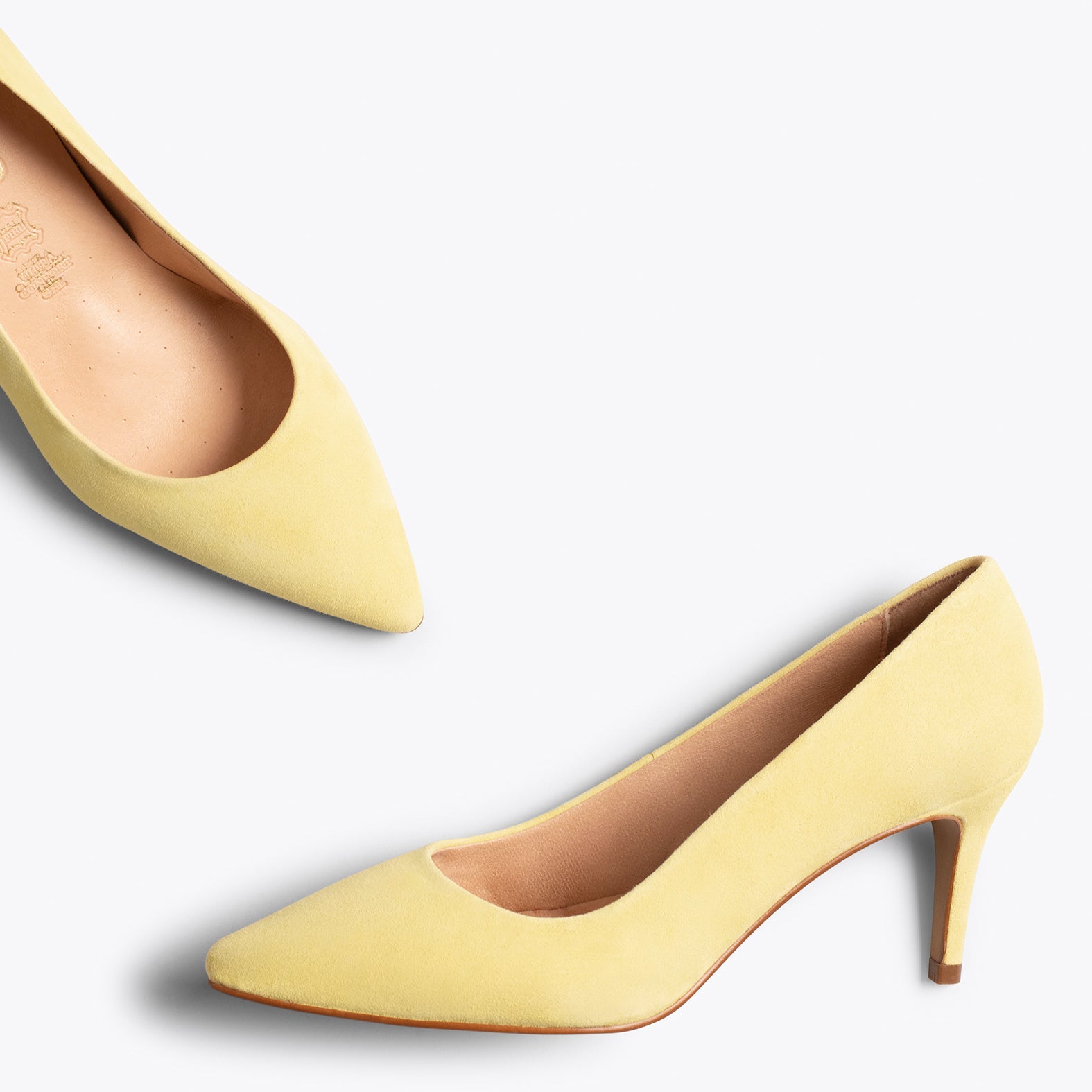 STILETTO Zapato elegante con tacón fino AMARILLO