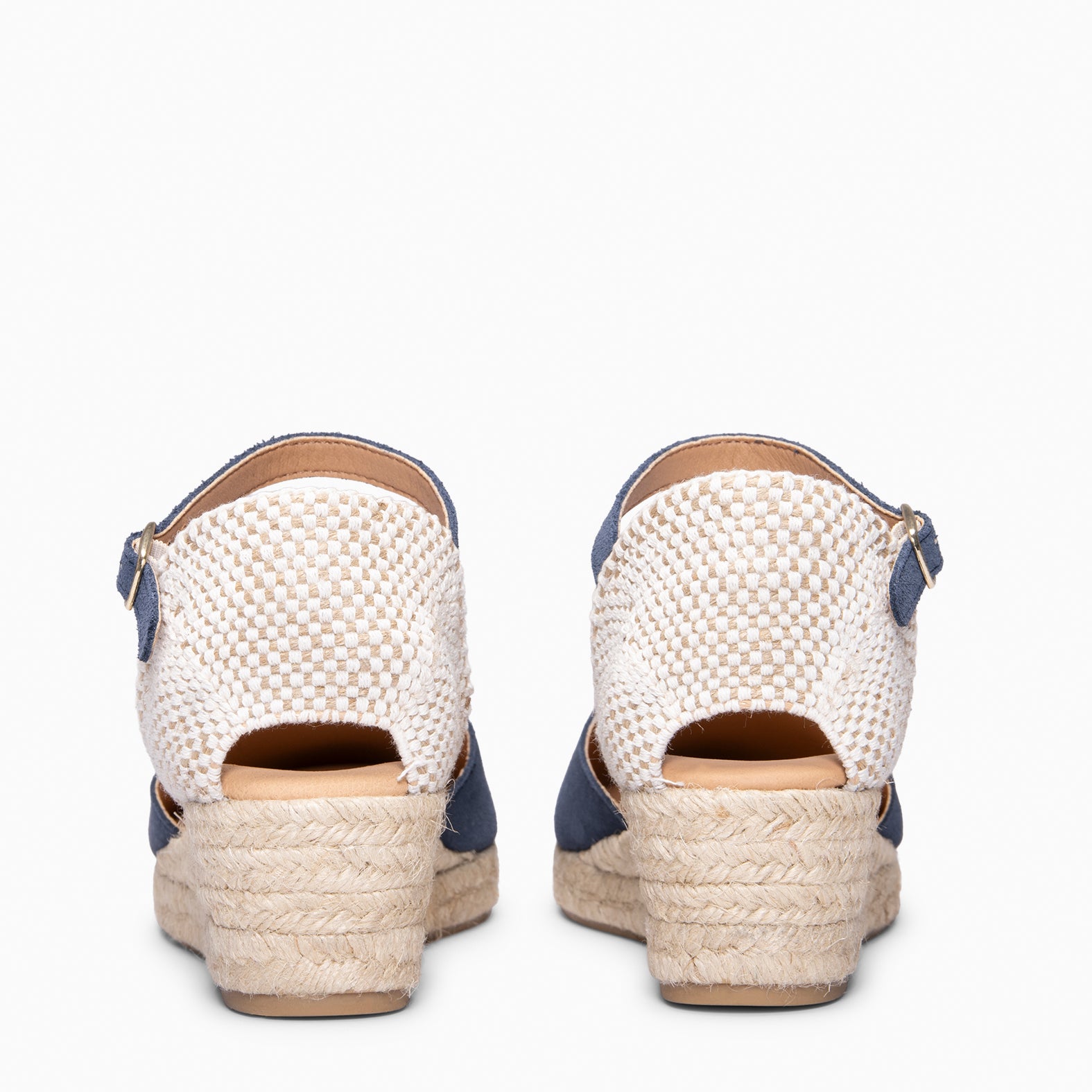 FORNELLS - Cuñas bajas de Esparto JEANS