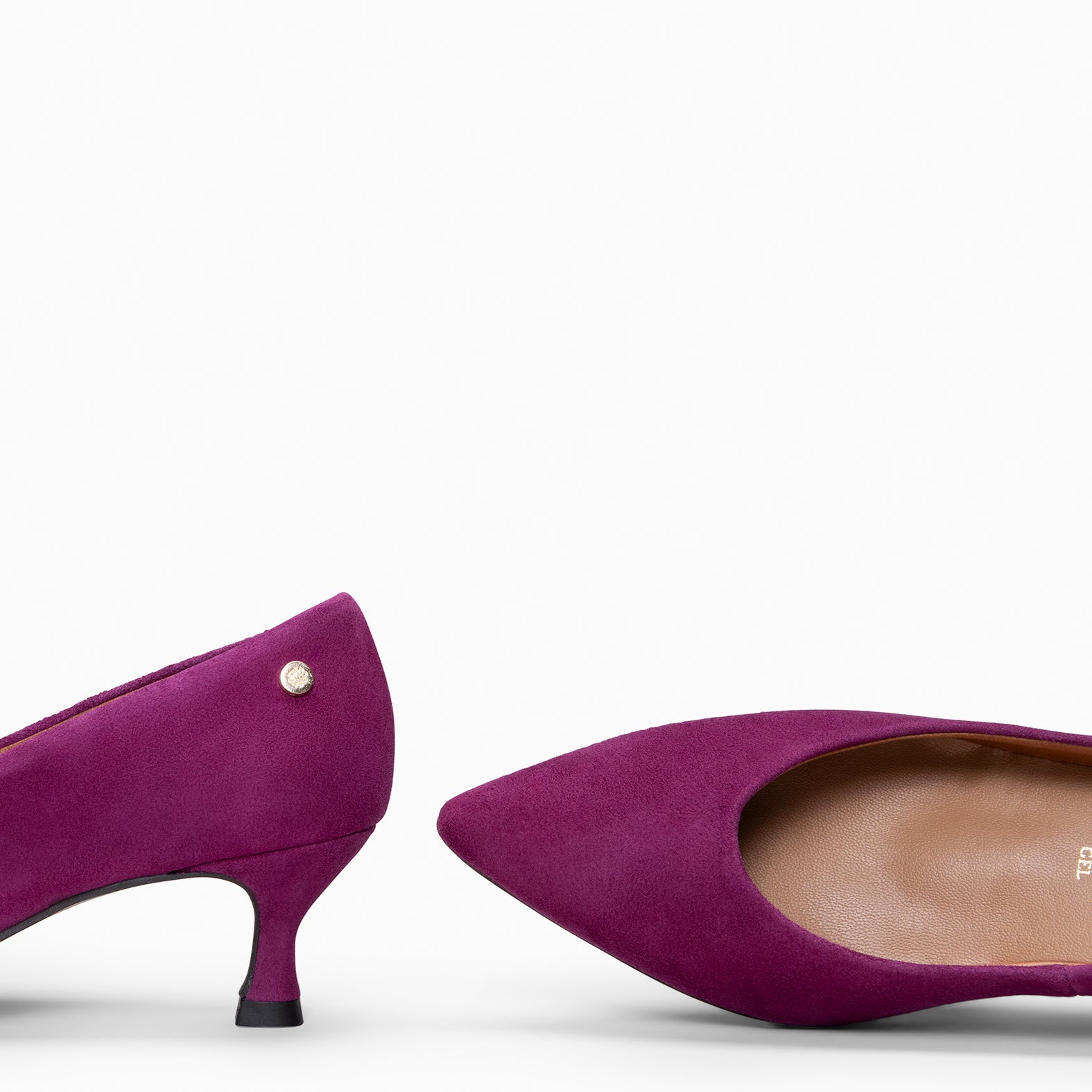ESTHER - Tacón chupete de mujer MORADO