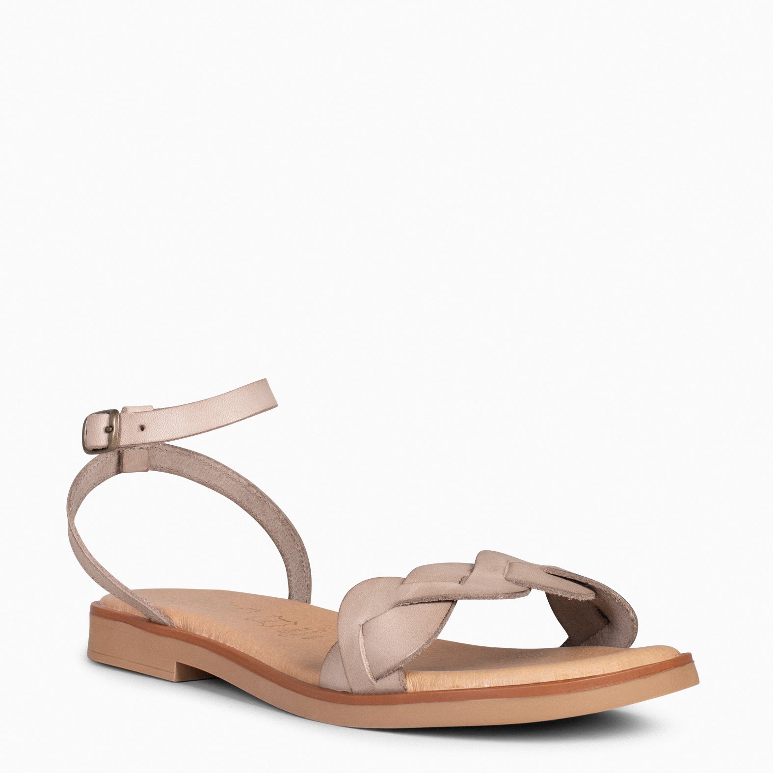 ARECA – Sandalias Planas Mujer TIERRA