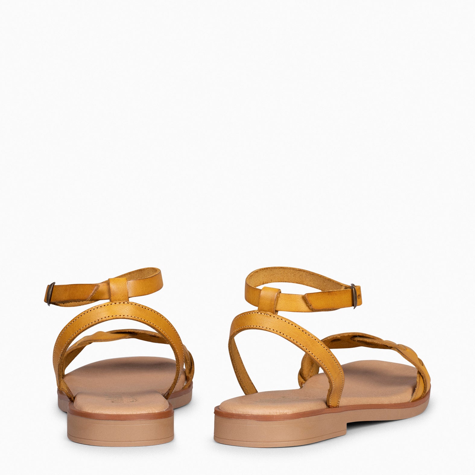 ARECA – Sandalias Planas Mujer AMARILLO