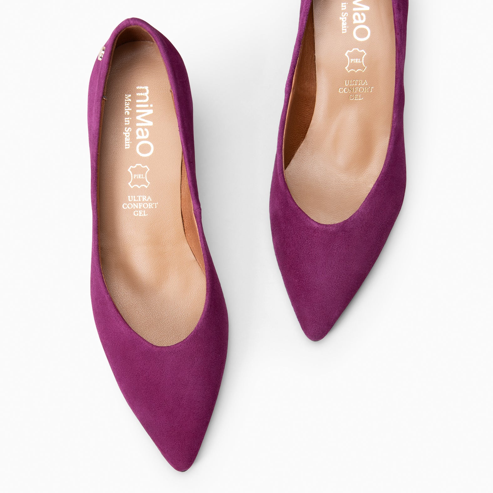 ESTHER - Tacón chupete de mujer MORADO