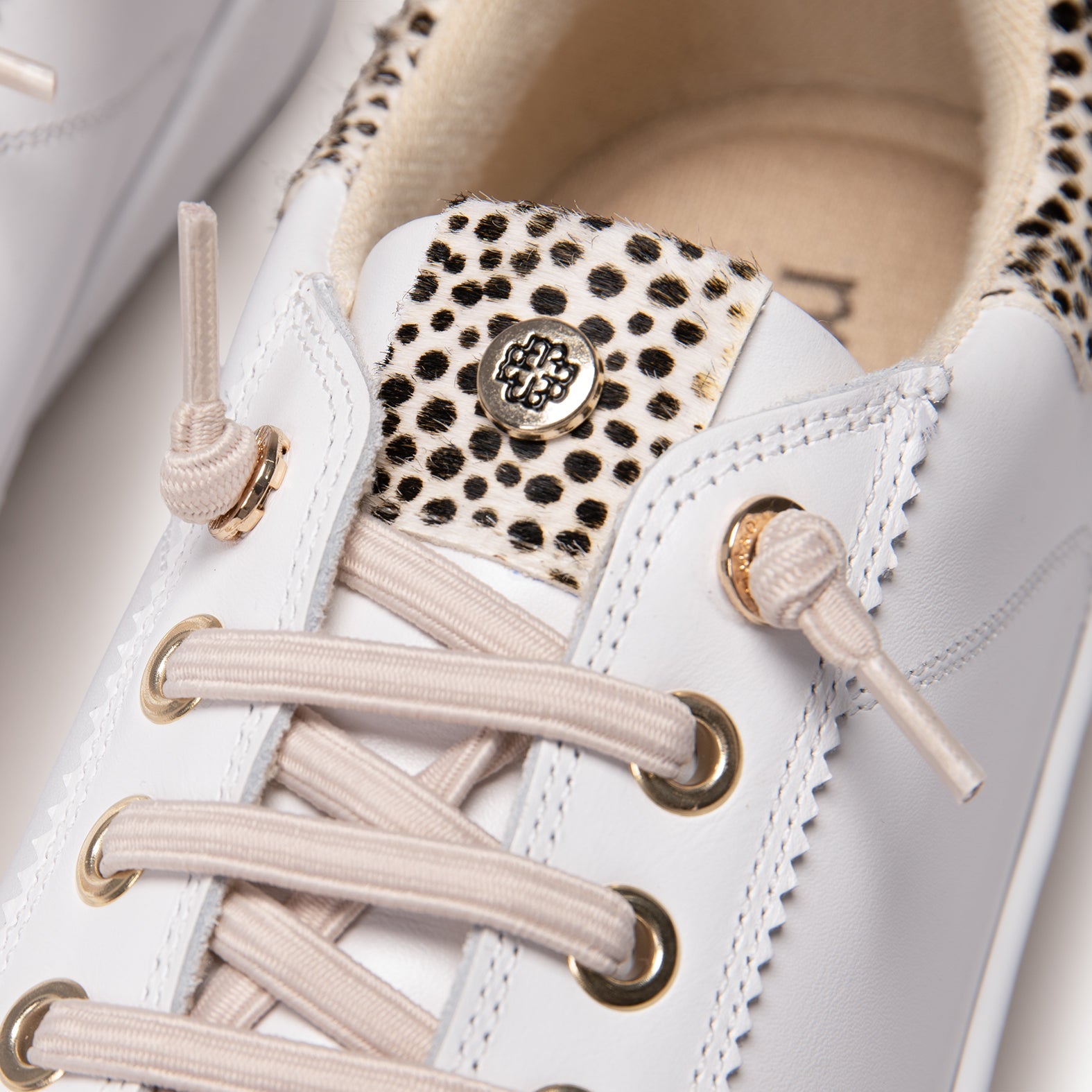 NANTES - Zapatillas Elegantes BLANCO PELO