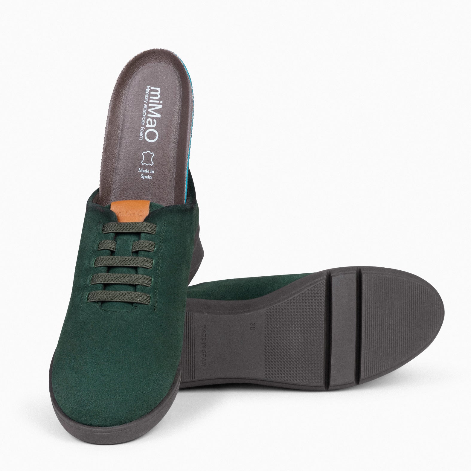 FLY - Zapatos deportivos con cuña VERDE