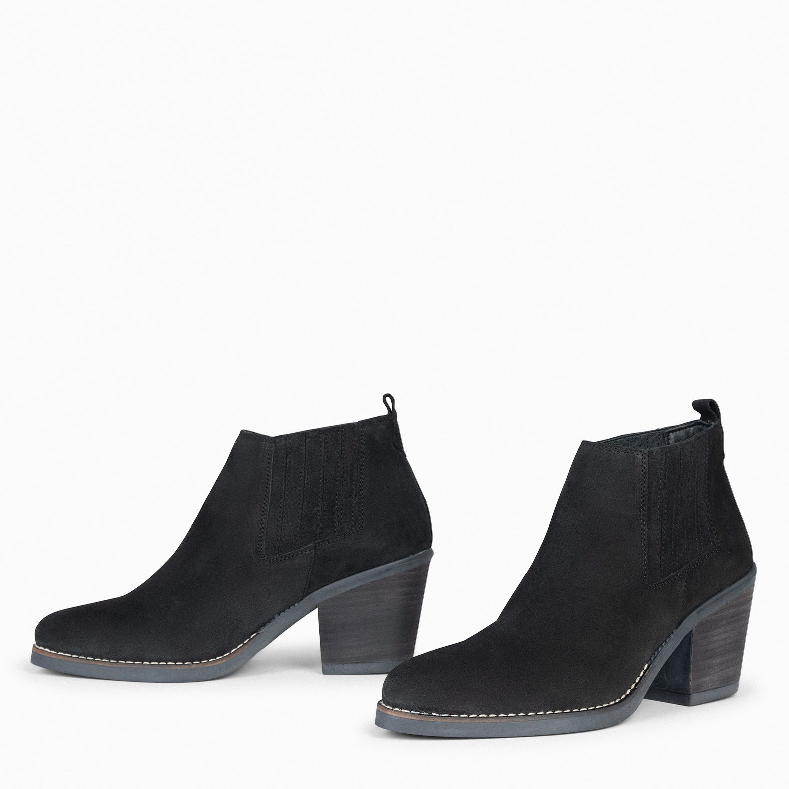 ALABAMA - Botines Cowboy de Mujer NEGRO