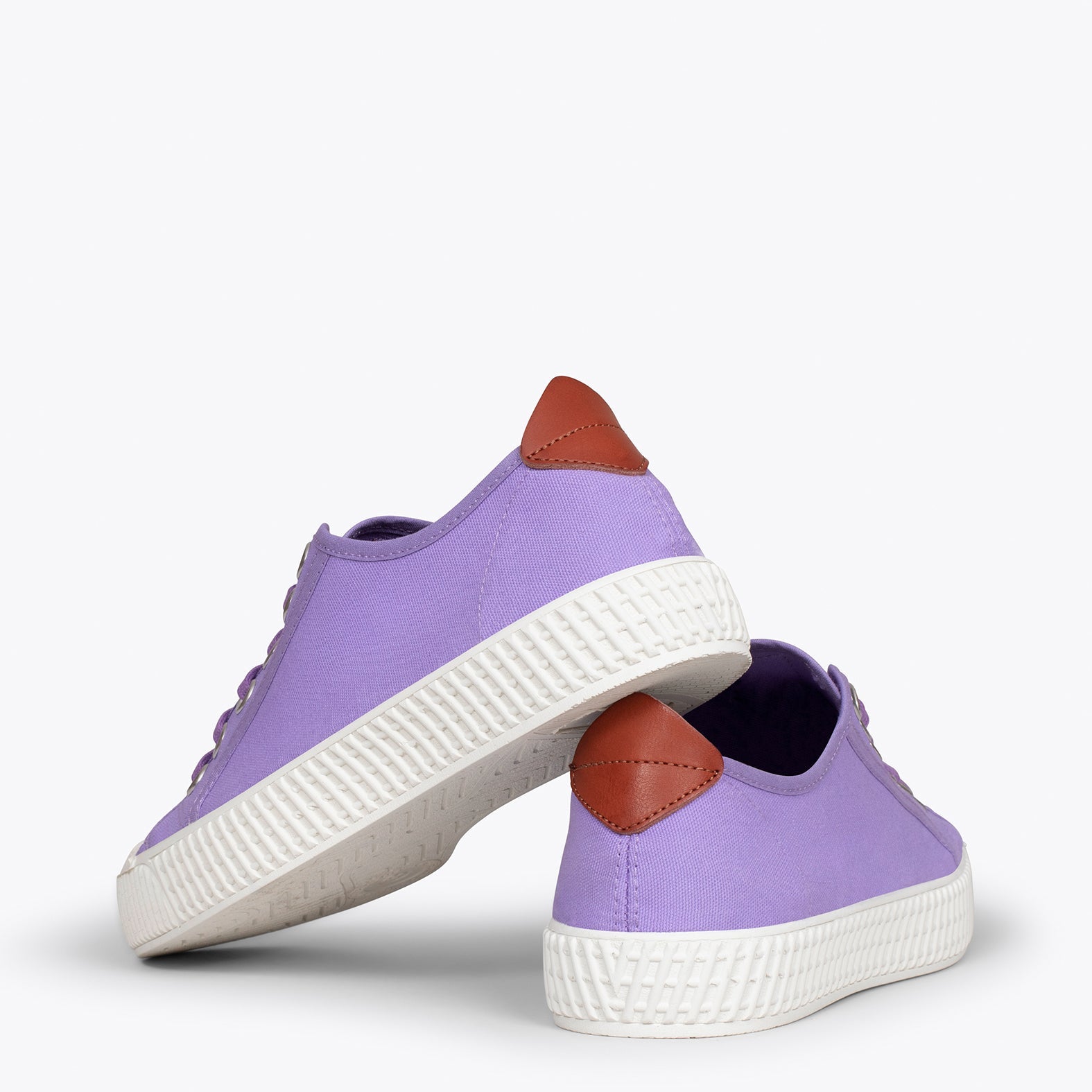 BAMBA Zapatillas de lona LILAS para mujer