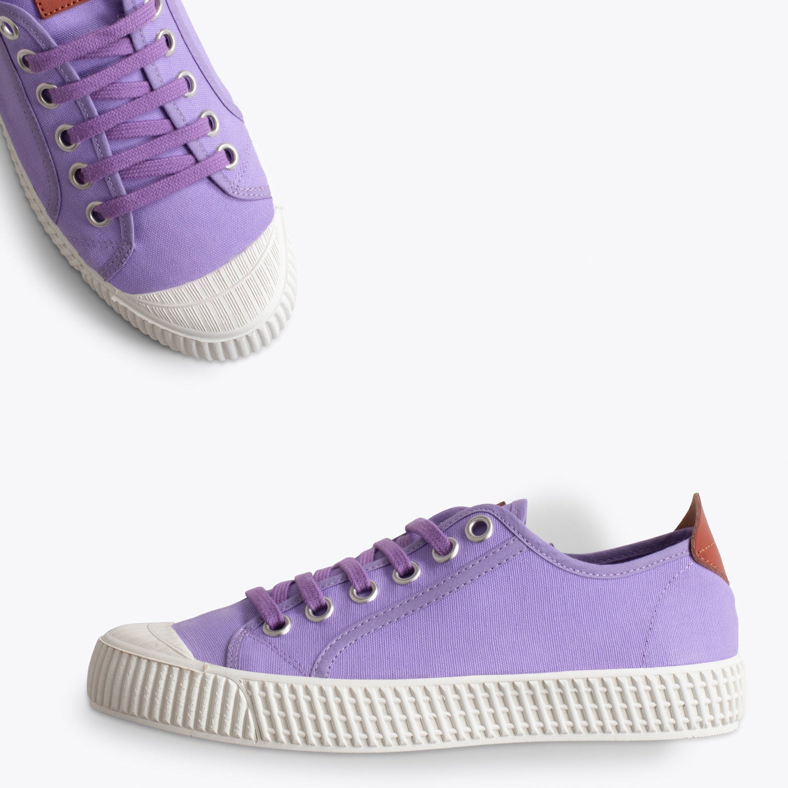 BAMBA Zapatillas de lona LILAS para mujer