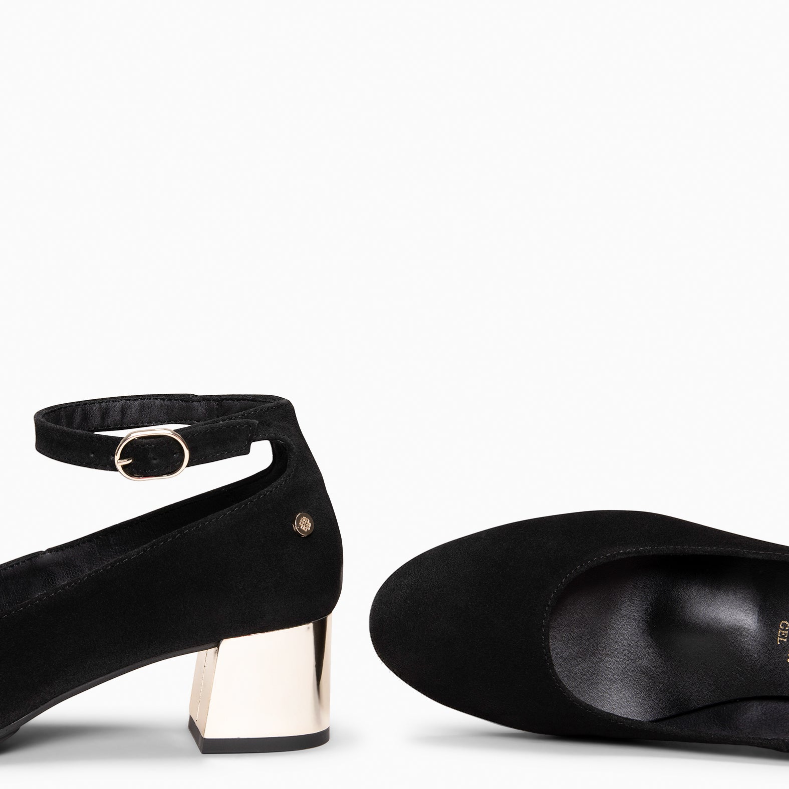 URBAN STAR - Zapato de tacón medio NEGRO
