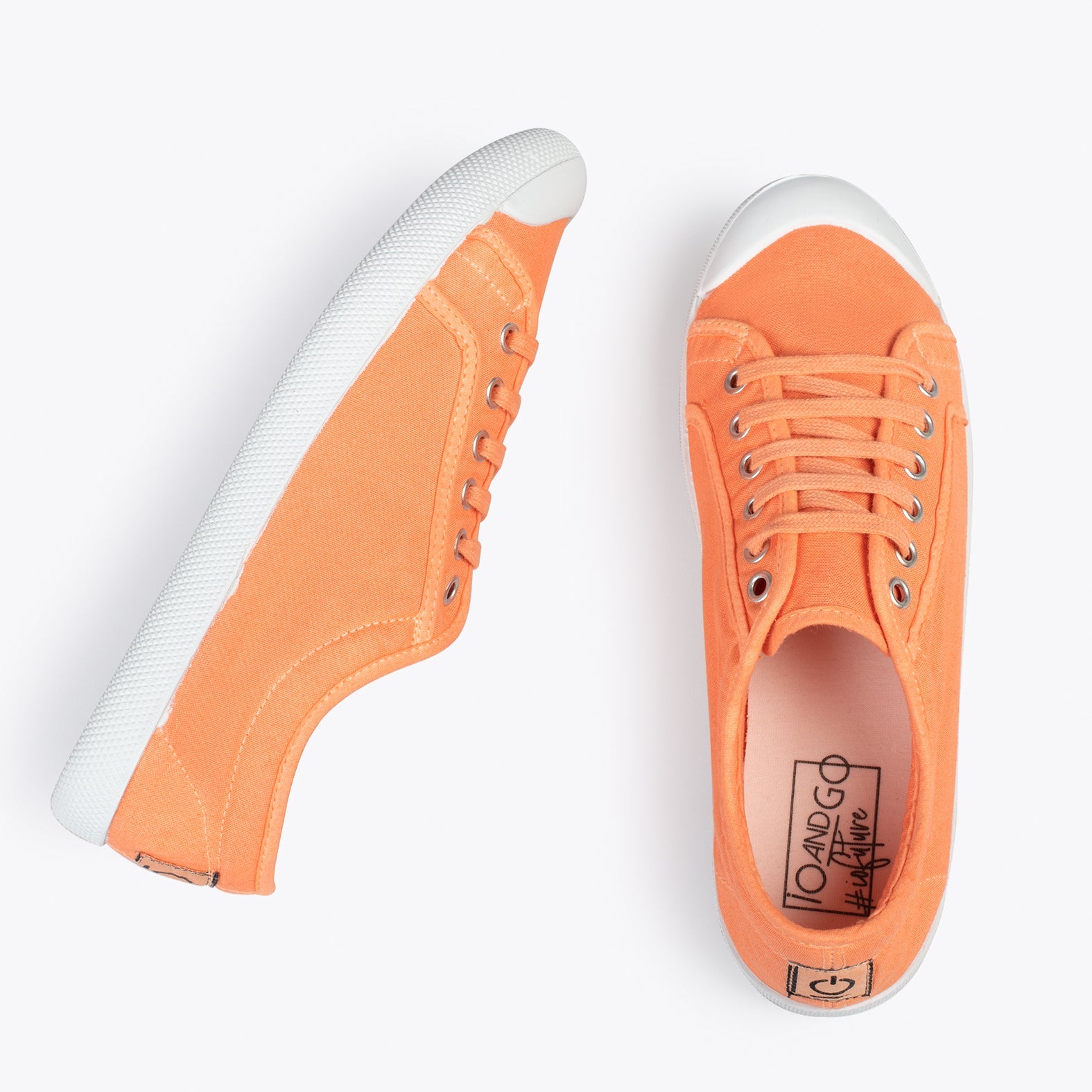 BAOBAB – Zapatilla deportiva de algodón de IO&GO NARANJA