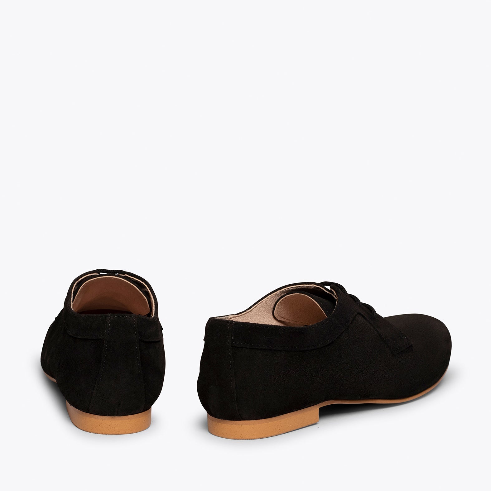 BLUCHER – Zapato con cordones NEGRO de mujer