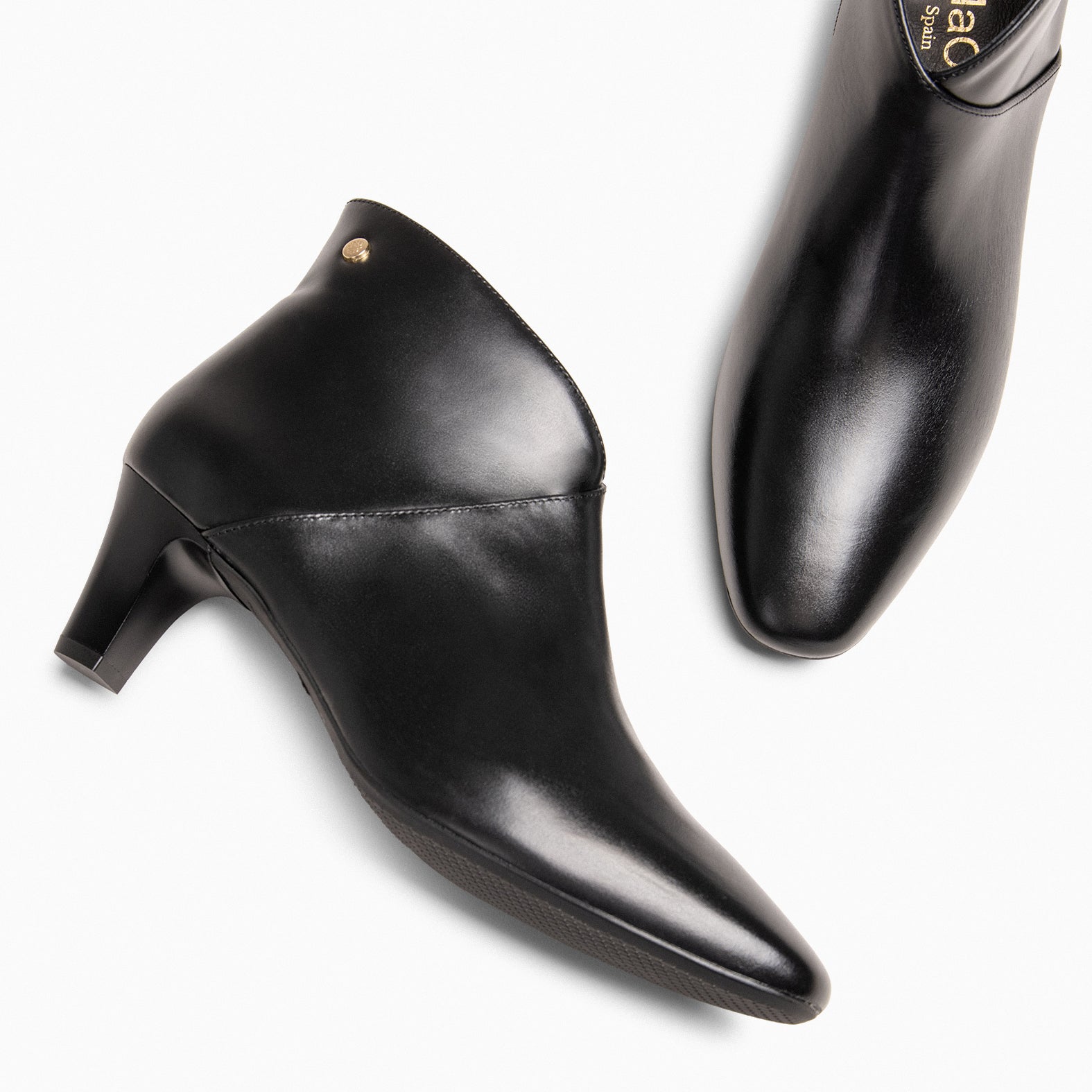 LADY - Botines napa mujer NEGRO