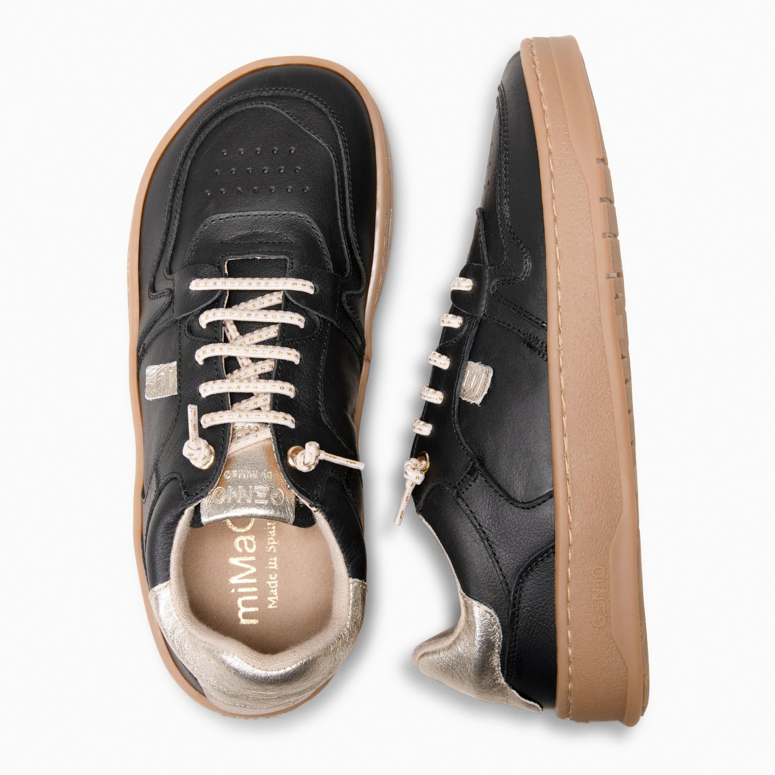 GEN-IO - Zapatillas baresoft NEGRO