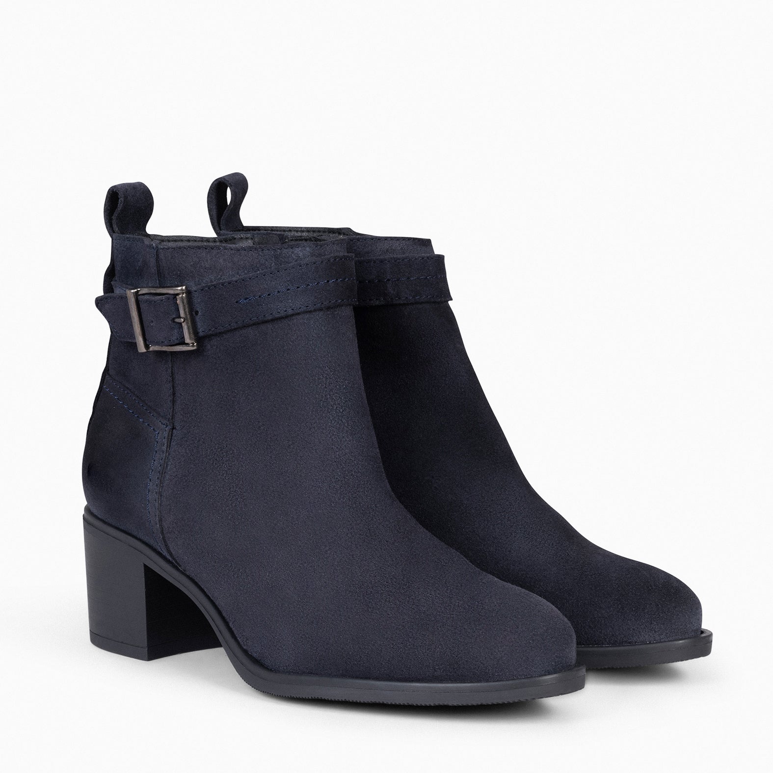 SEATTLE - Botines serraje mujer en color MARINO