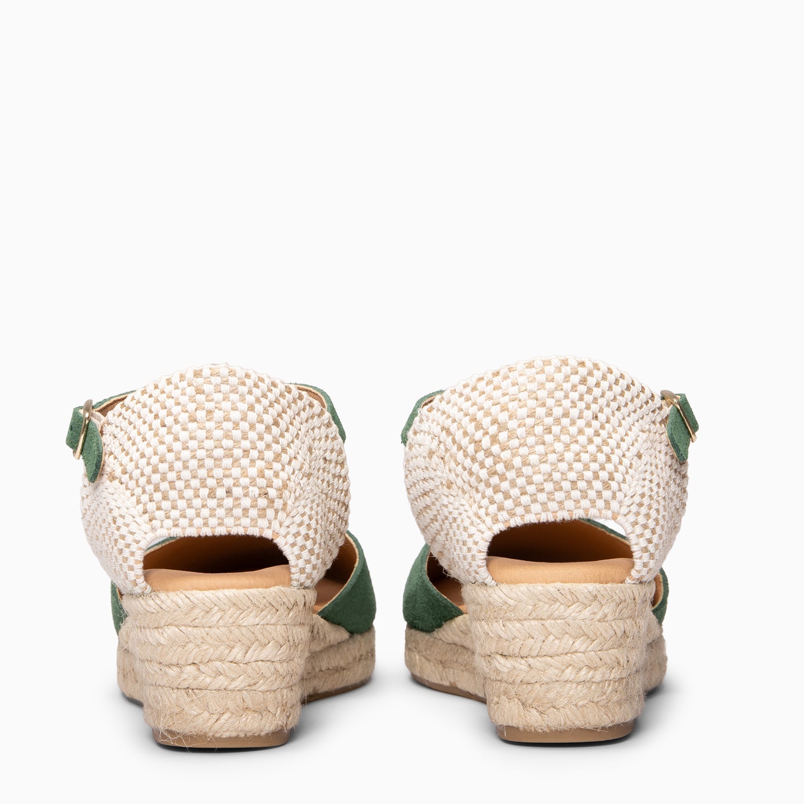 FORNELLS - Cuñas bajas de Esparto VERDE