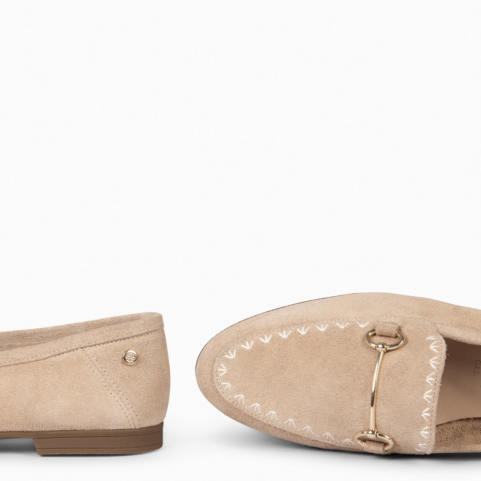 BLAKE - MOCASINES DE SERRAJE BEIGE