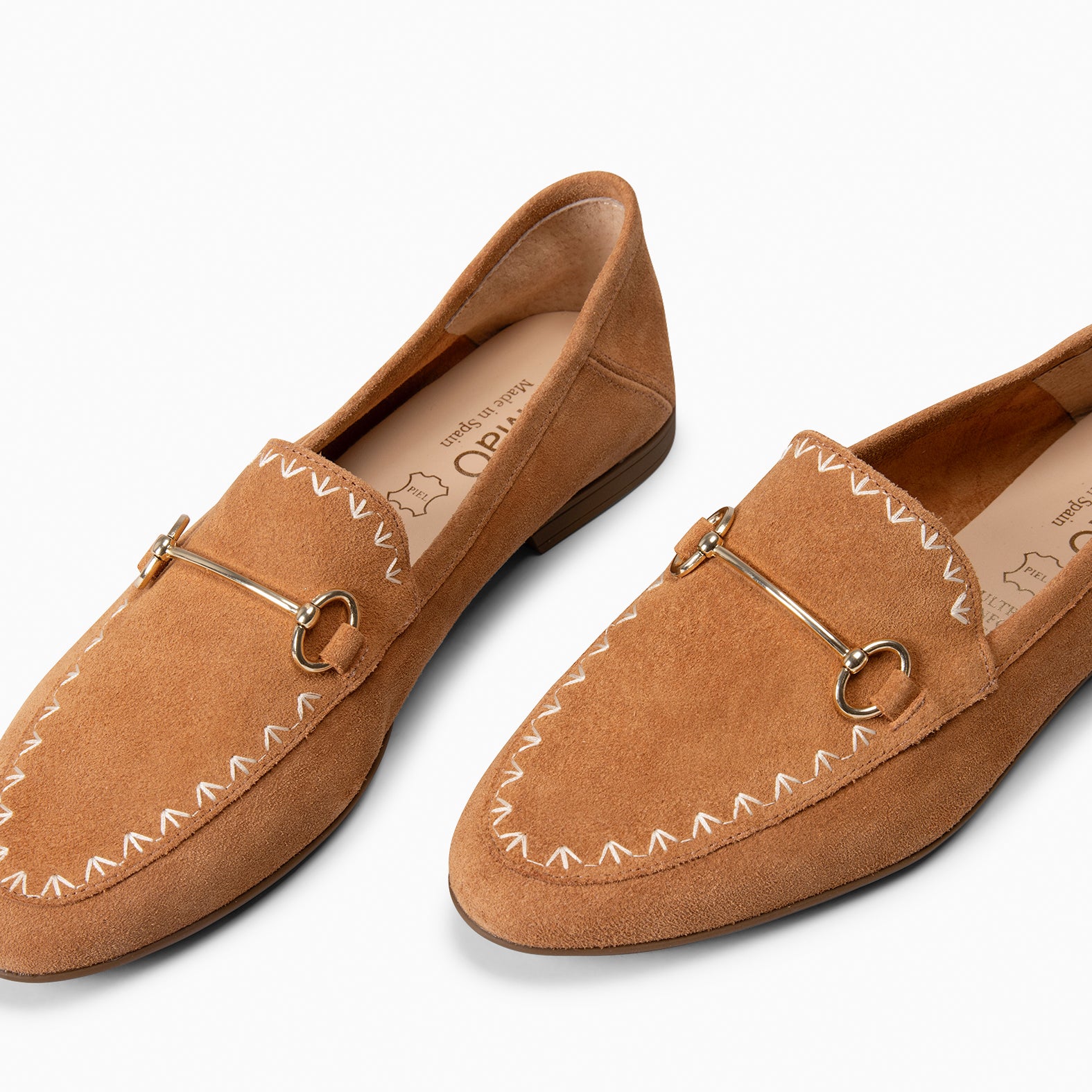 BLAKE - MOCASINES DE SERRAJE CAMEL
