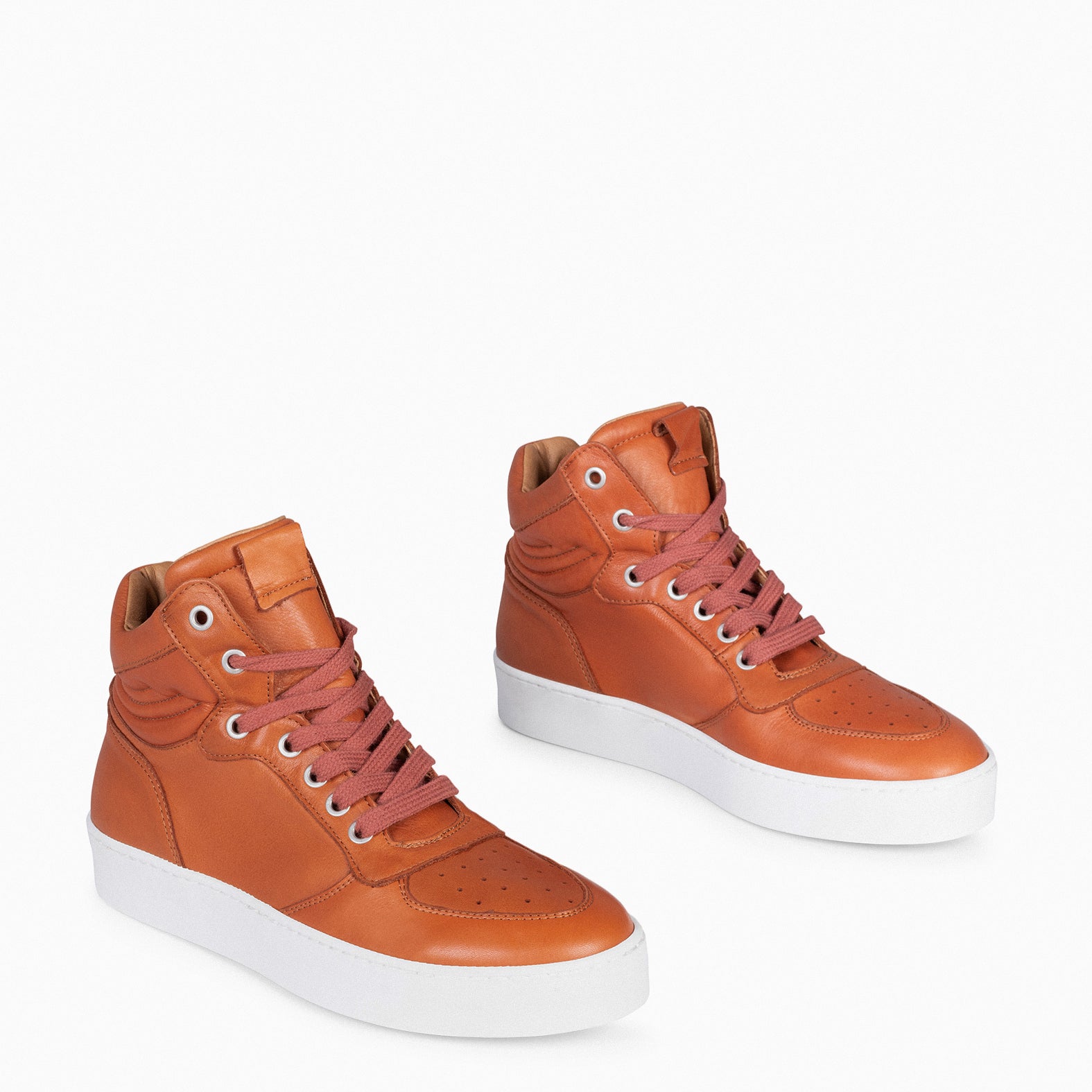 BASKET - Zapatillas Altas de Mujer NARANJA
