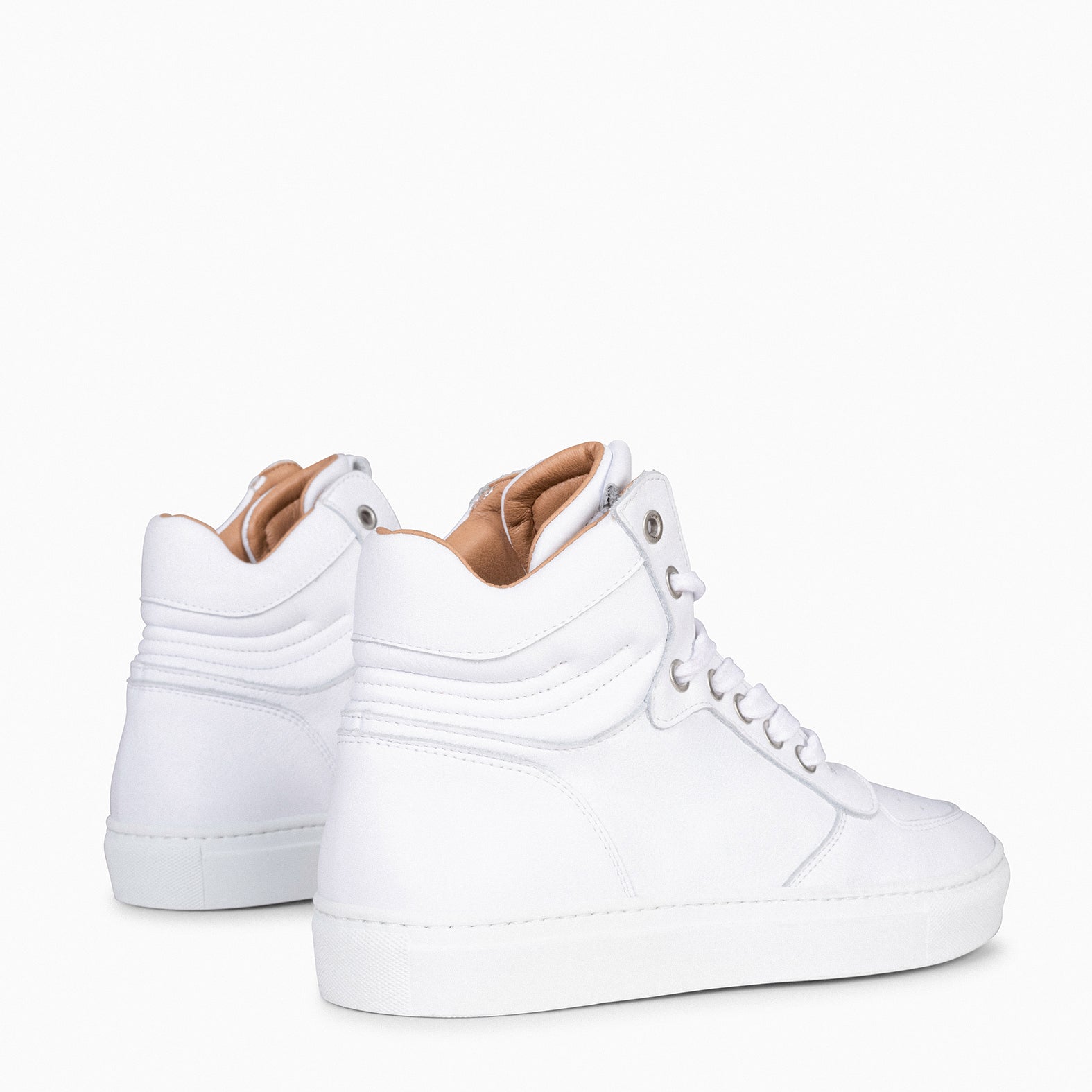BASKET - Zapatillas Altas de Mujer BLANCO