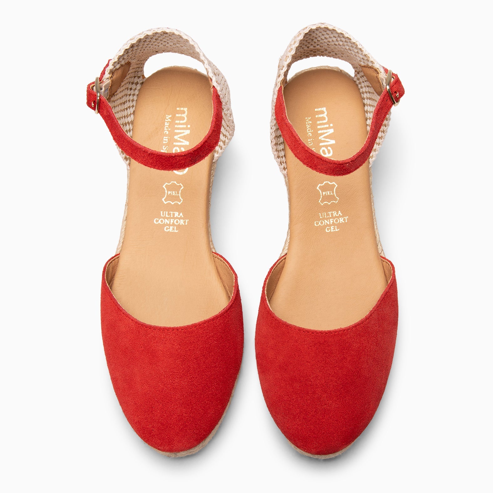 FORNELLS - Cuñas bajas de Esparto ROJO