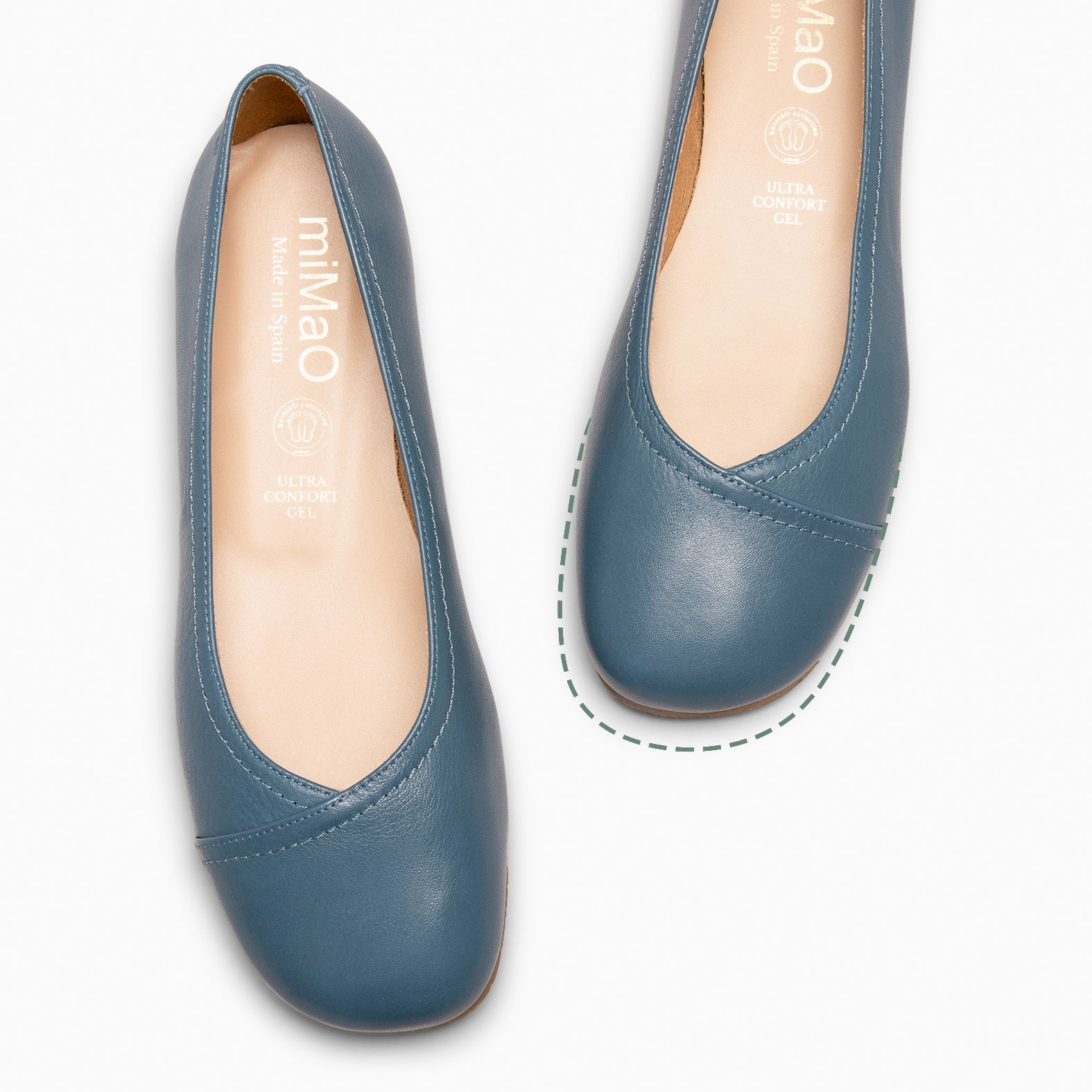 PLUMA - BAILARINA ESTILO BARESOFT AZUL