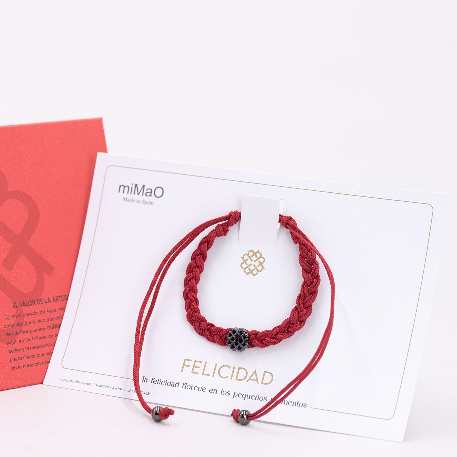 PULSERA ROJA DE LA FELICIDAD
