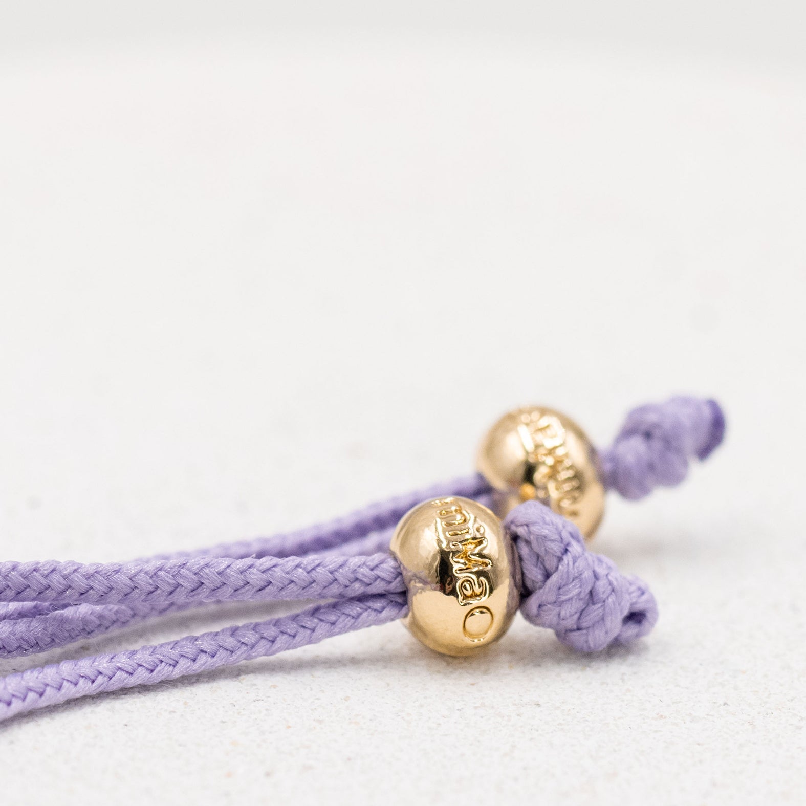 PULSERA MALVA DE LA ARMONÍA ORO