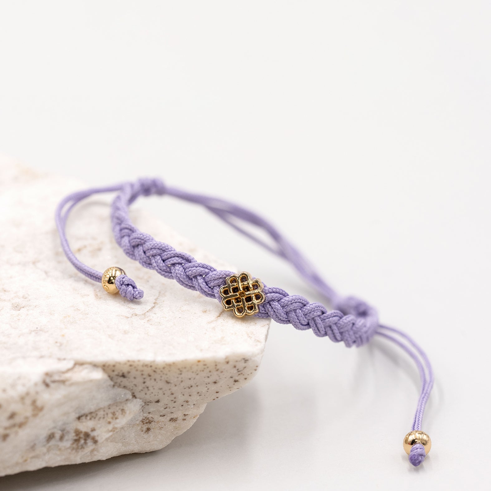 PULSERA MALVA DE LA ARMONÍA ORO