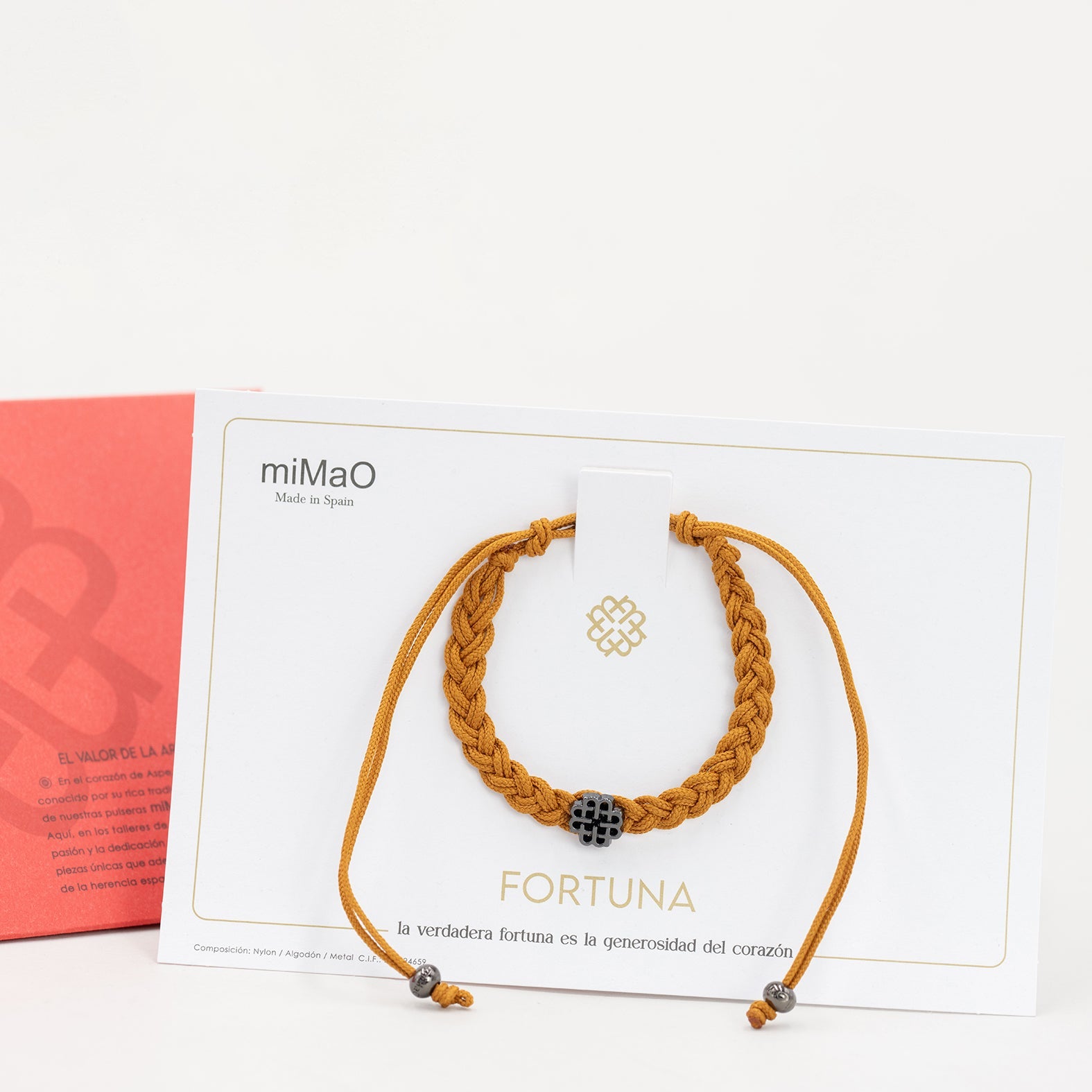 PULSERA MOSTAZA DE LA FORTUNA
