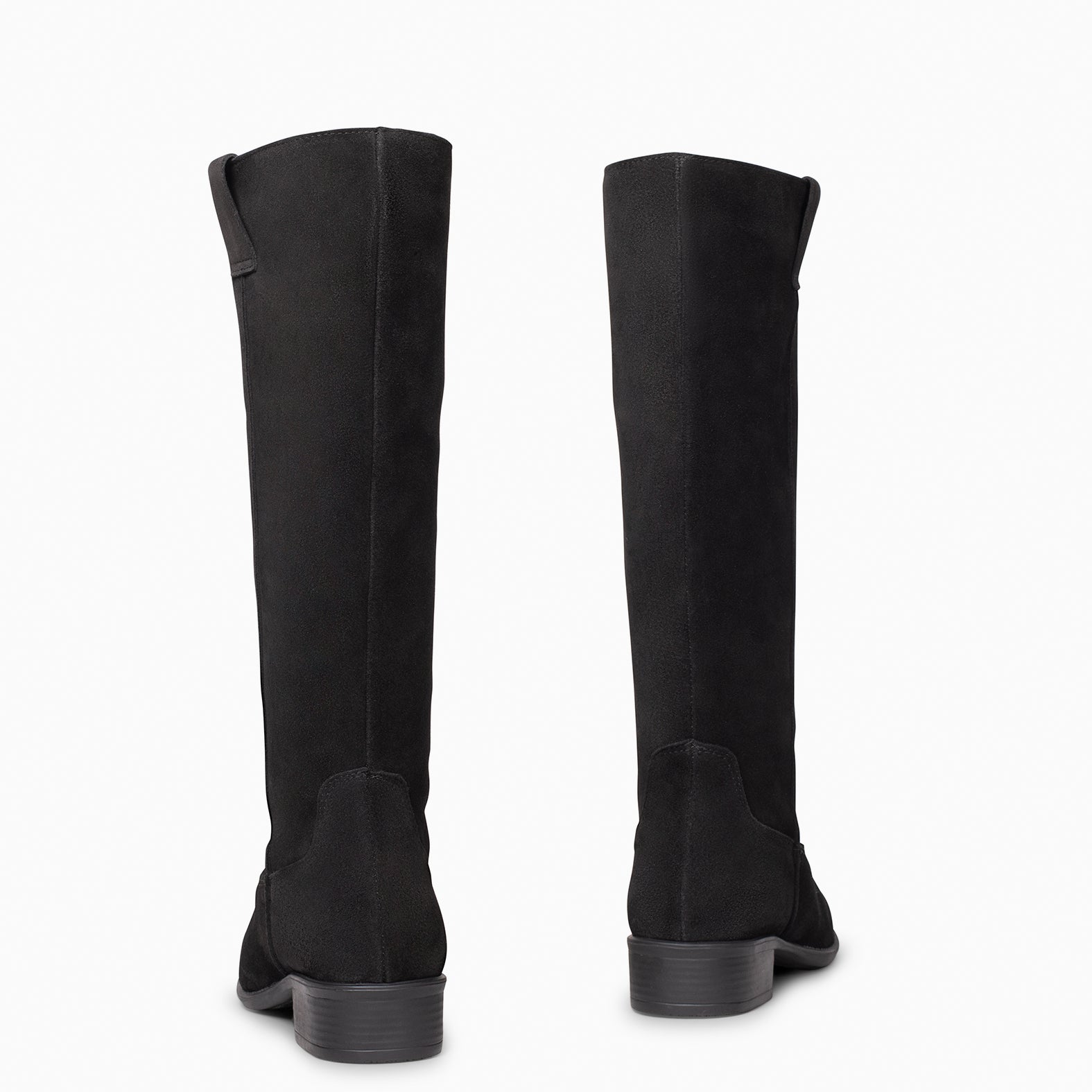 TEXAS - Botas de tacón bajo NEGRO