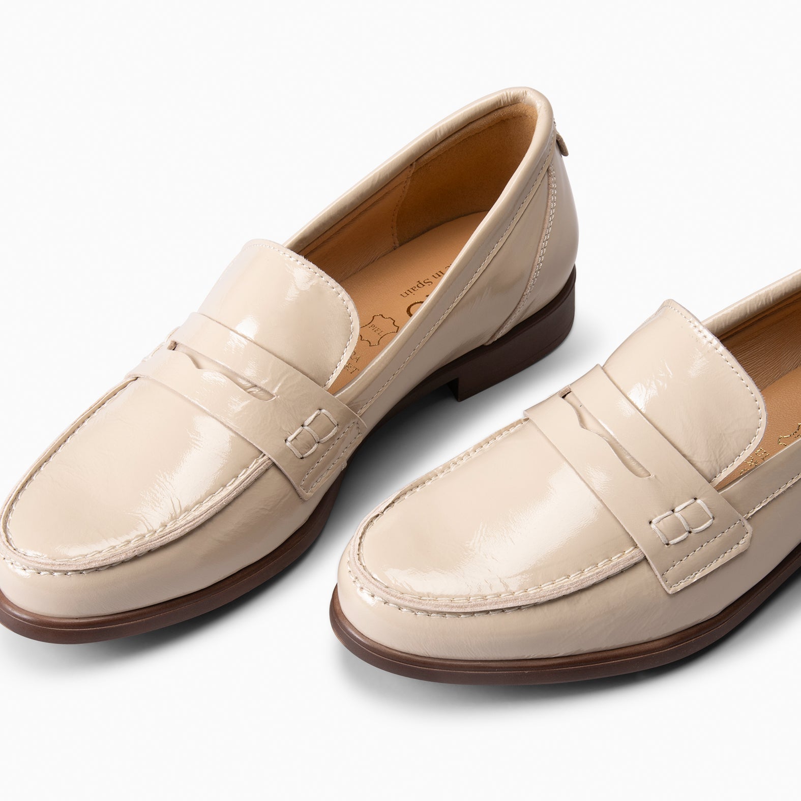 ABBY - MOCASÍN ELEGANTE BEIGE