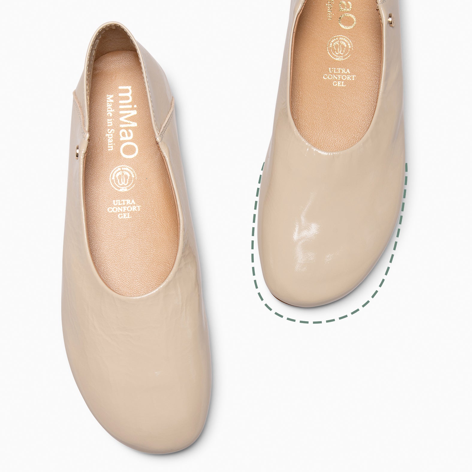 NANUK - BAILARINA PLANA BARESOFT BEIGE