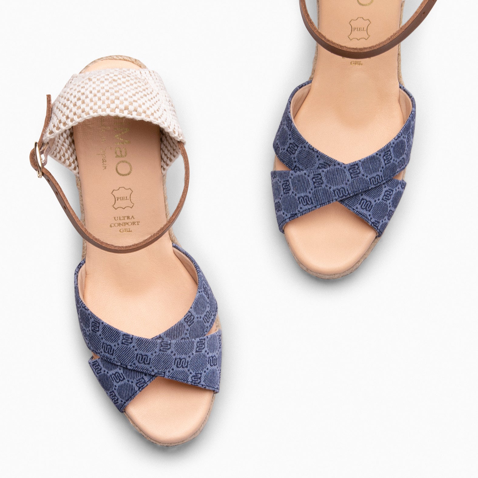 NAYADE - Cuñas de esparto mujer JEANS