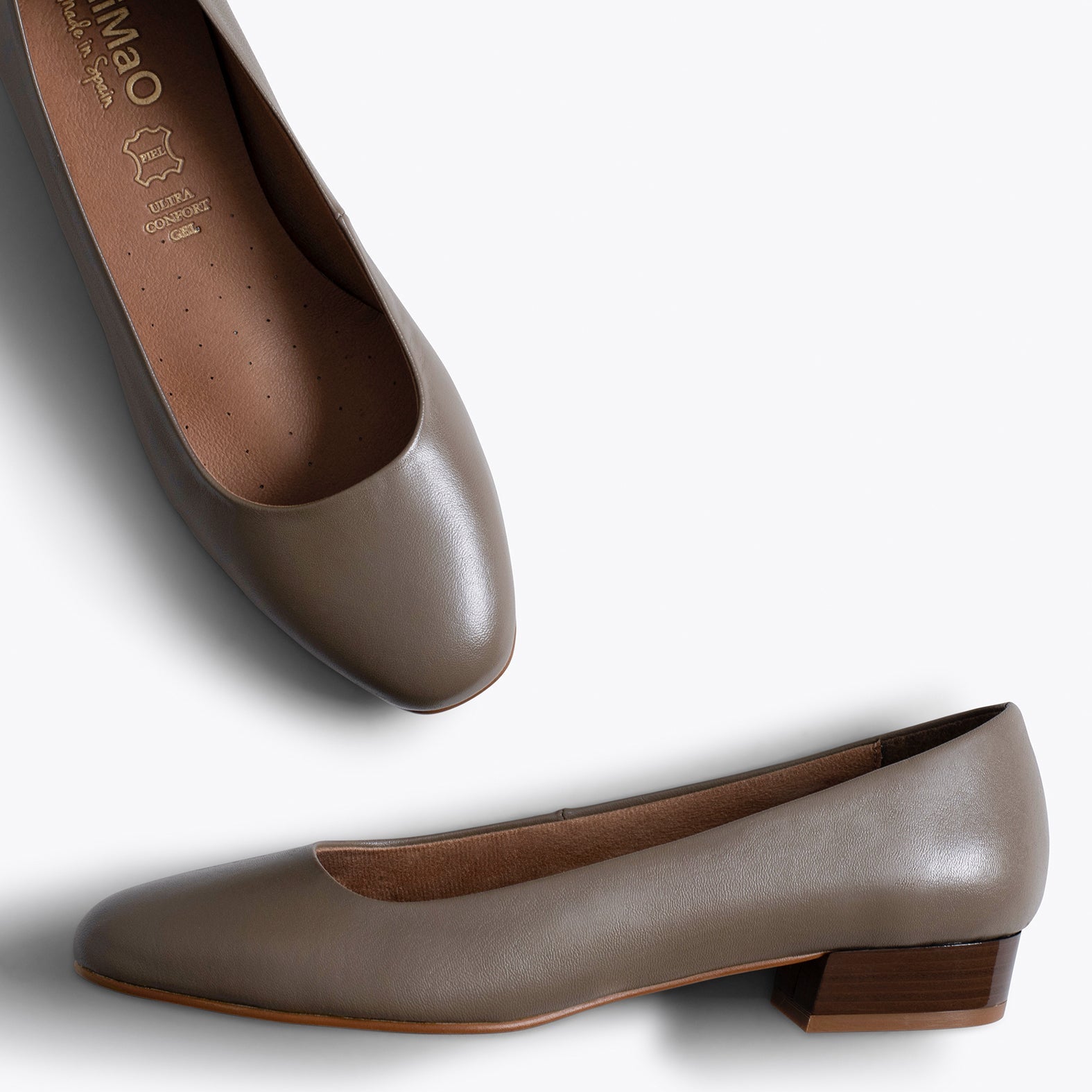 URBAN XS- Zapatos bajos cómodos TAUPE